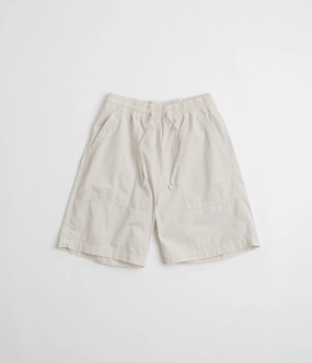 moisture - wicking Core Comfort Service Works Poplin Chef Shorts - Salt