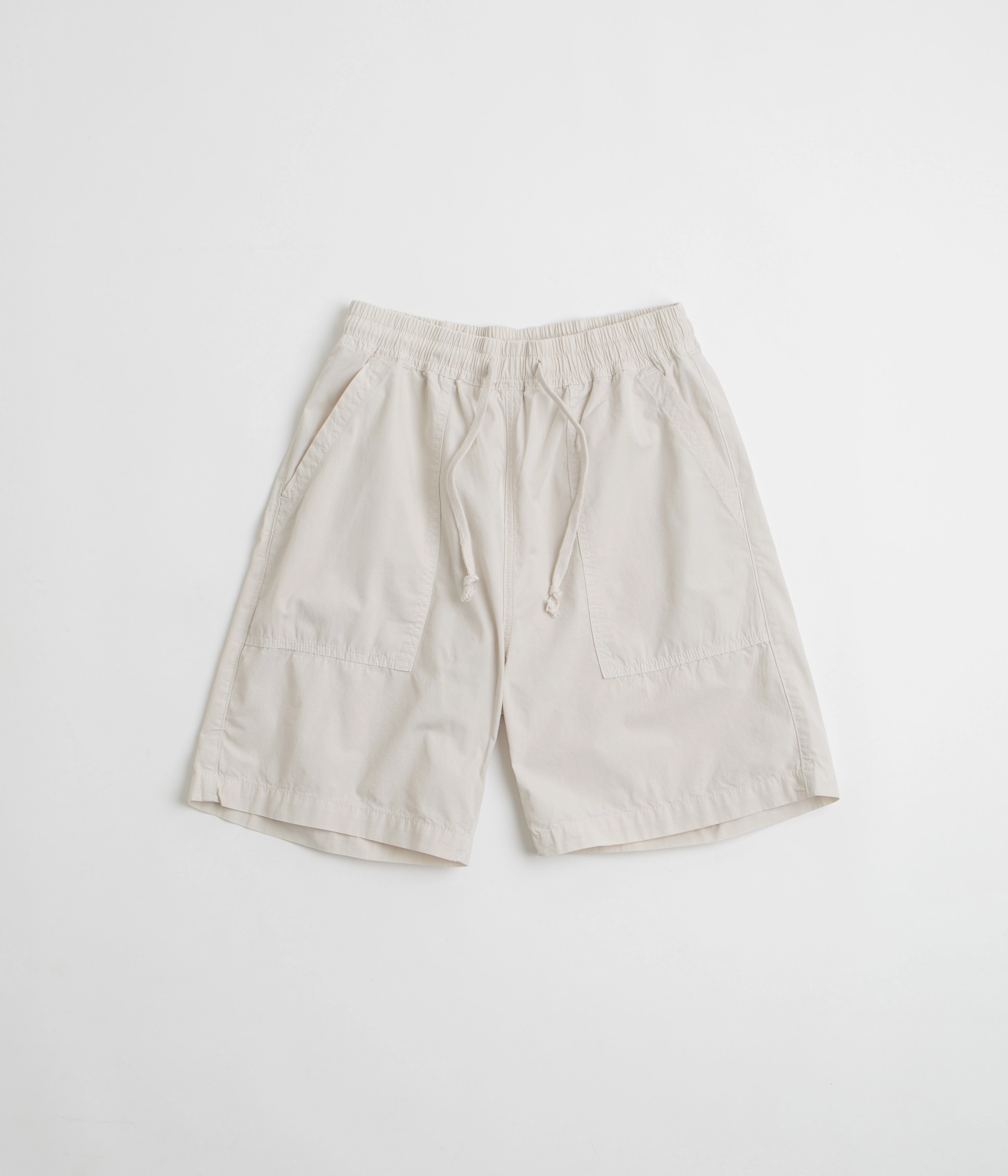 moisture - wicking Core Comfort Service Works Poplin Chef Shorts - Salt
