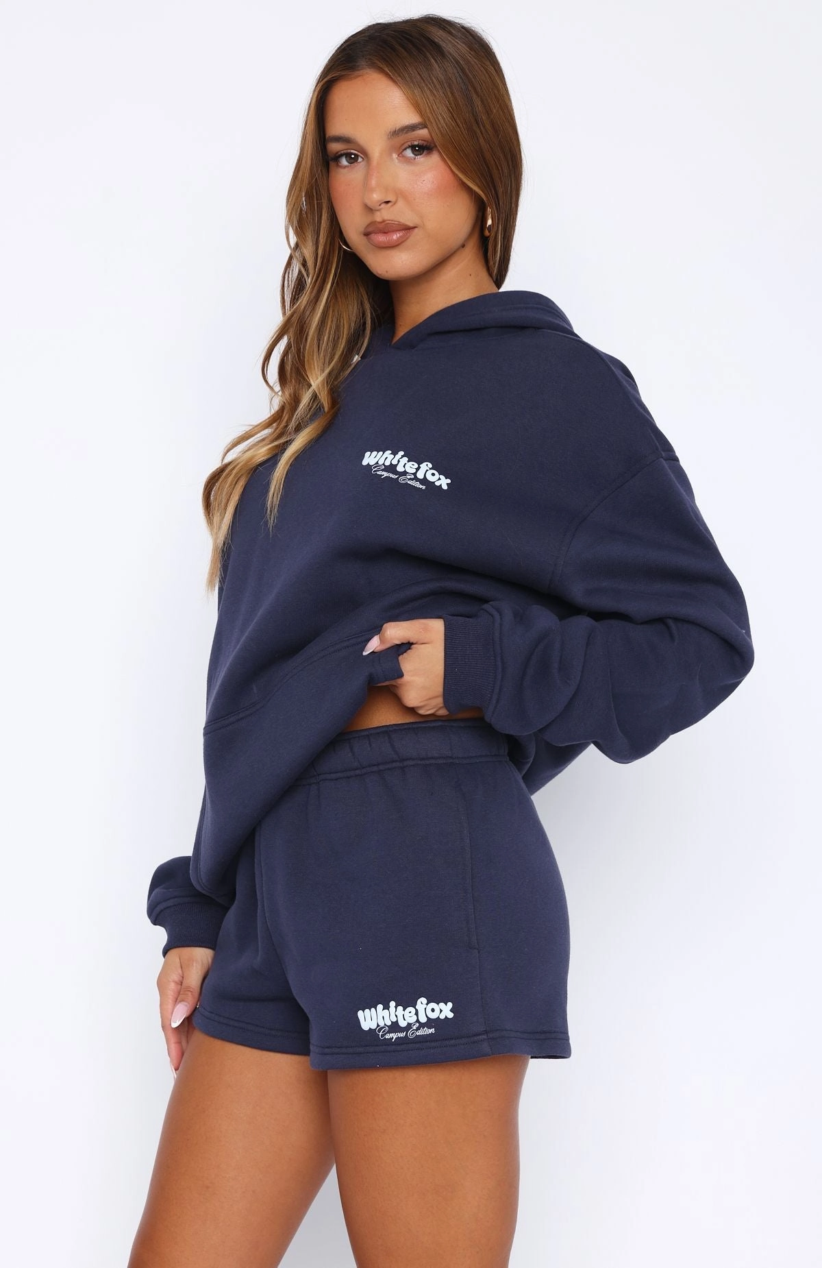 High Above Lounge Shorts Navy Modern Cut prom night