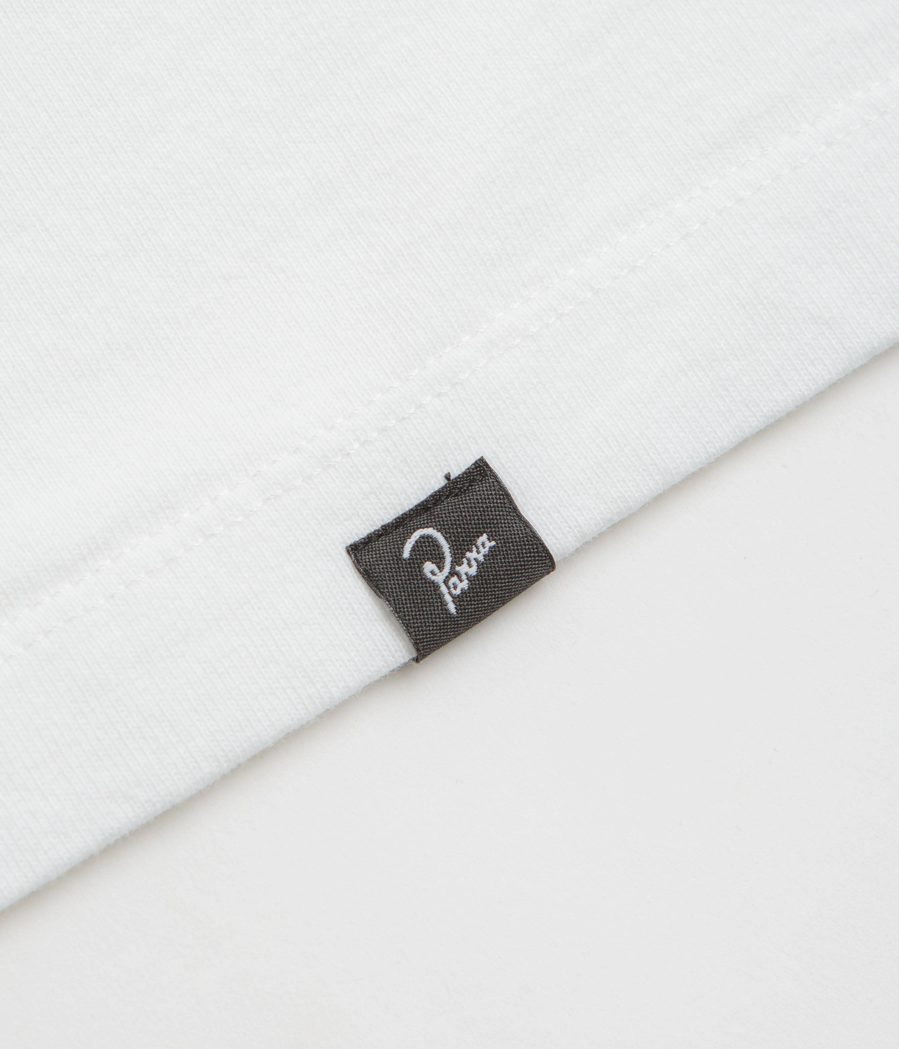 Ultra Soft Blended Textile by Parra The Zoomies T-Shirt - White