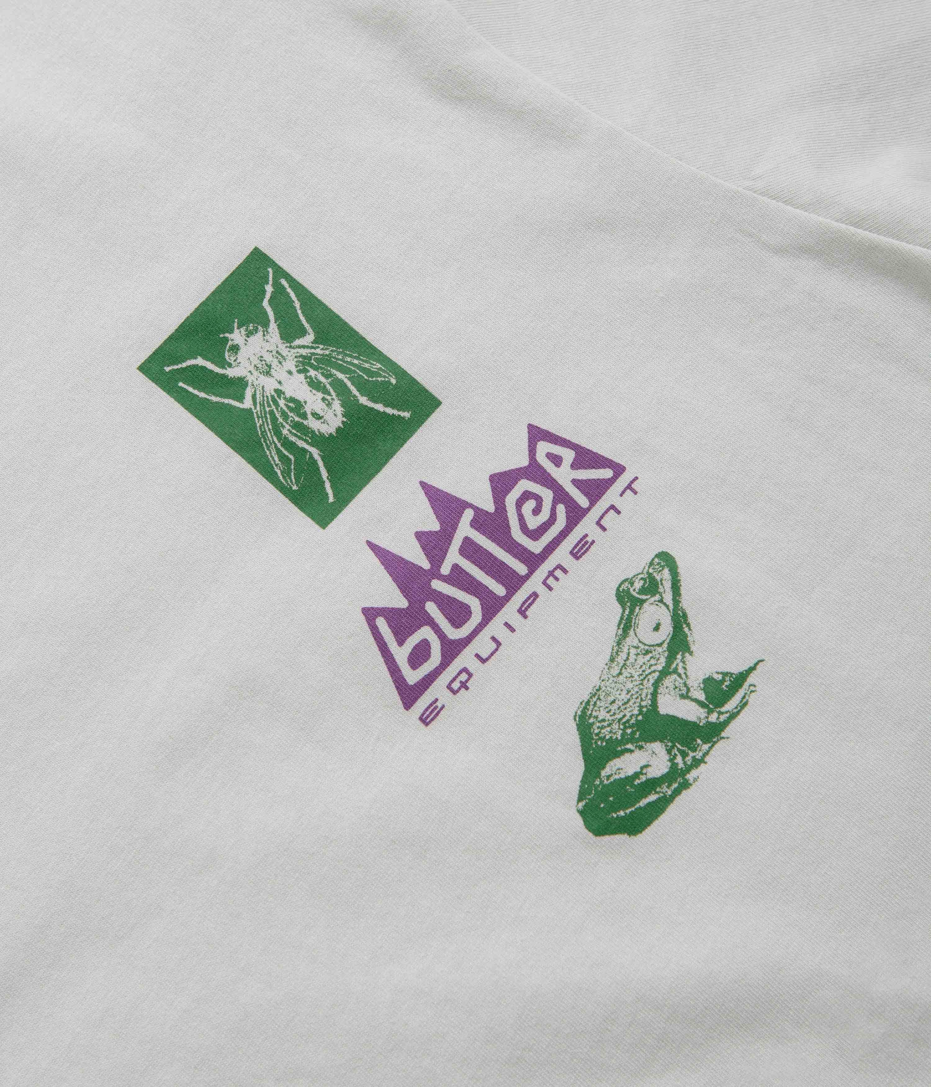 Butter Goods Nature Study T-Shirt - Cement Urban Casual Look