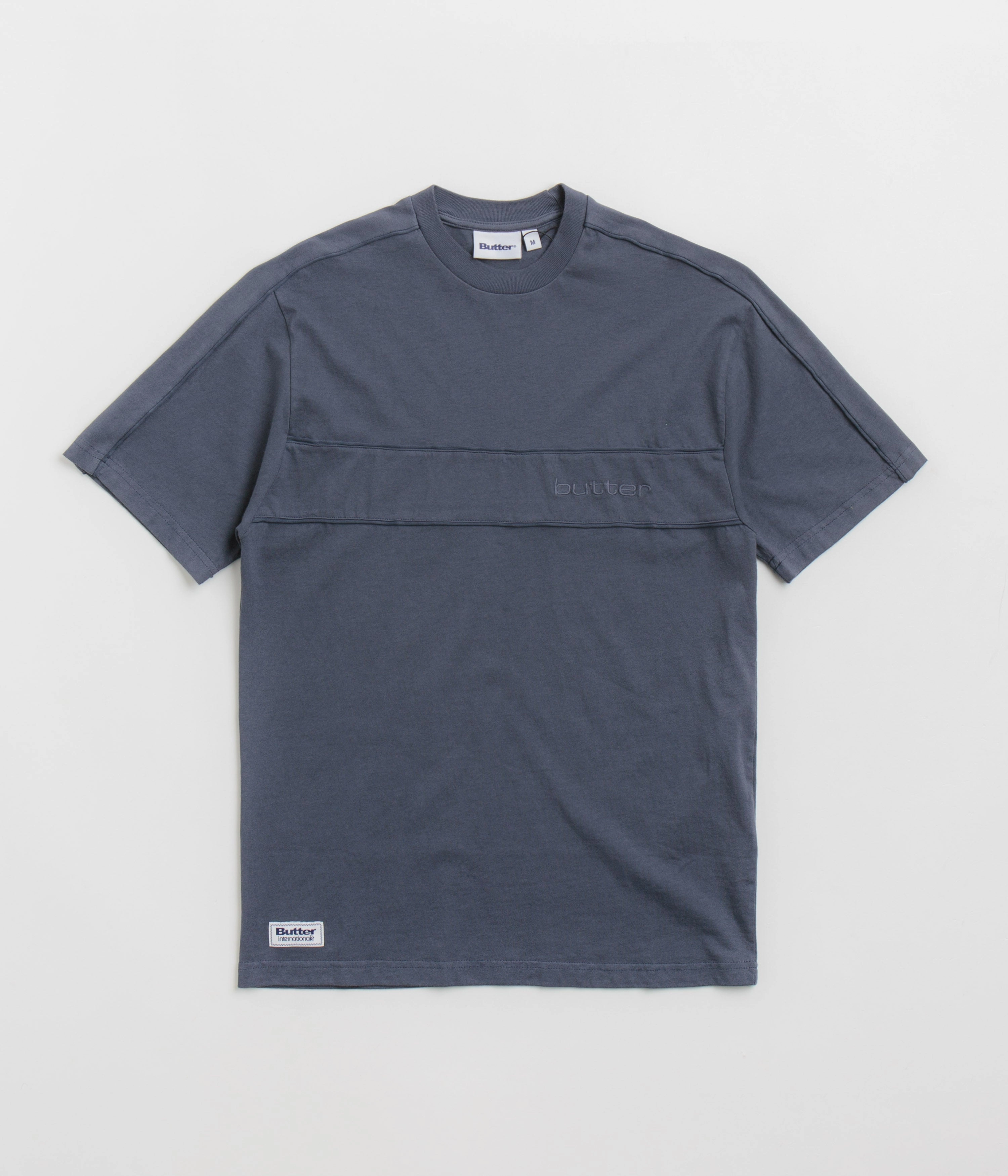 Butter Goods Movement T-Shirt - Denim Comfy Layering Comfortable And Trendy