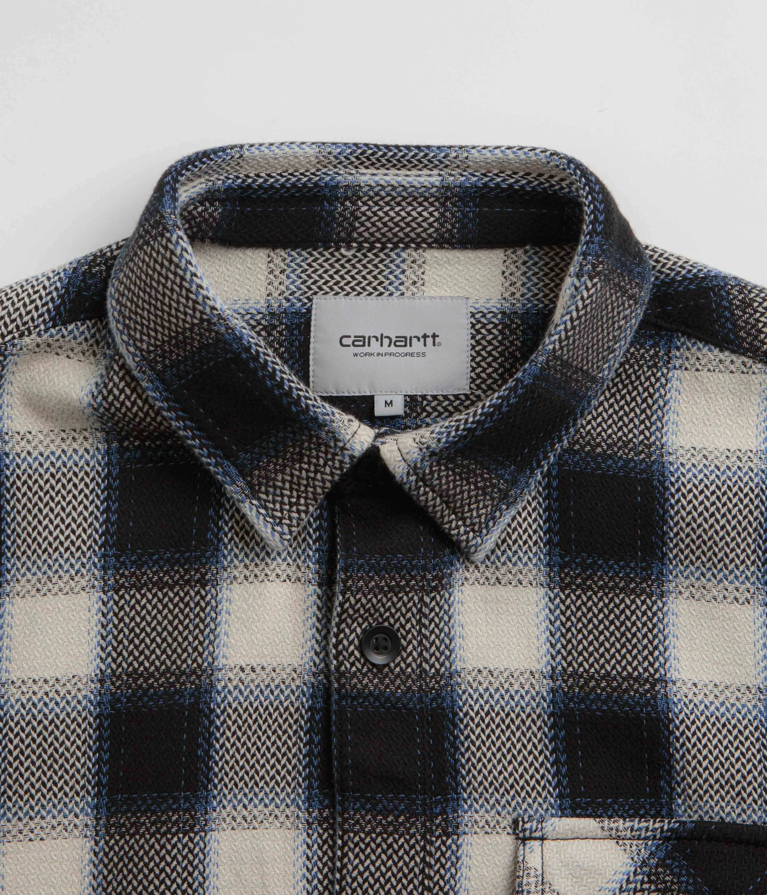 Carhartt Witten Shirt - Witten Check / Natural Eye-Catching Pattern