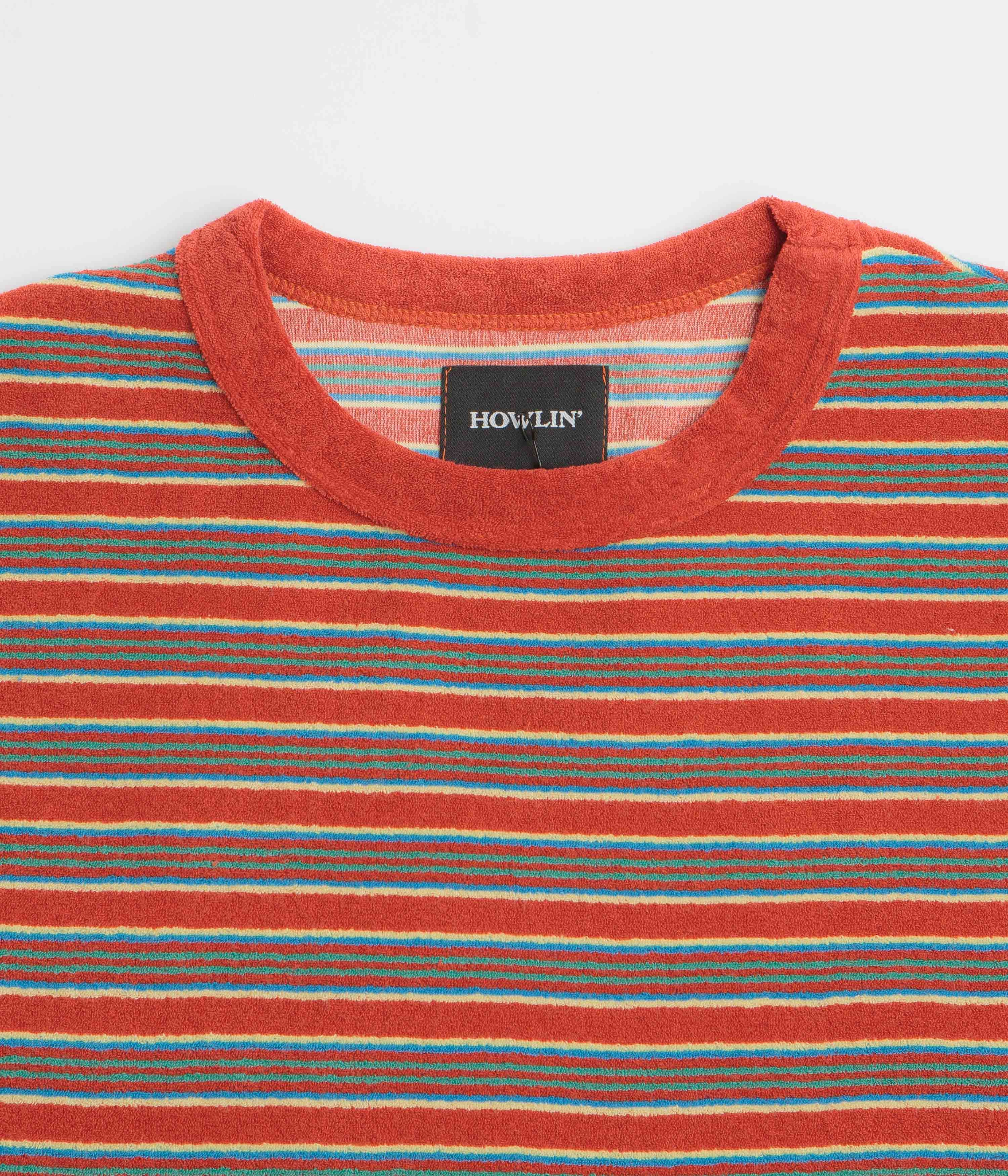 Howlin' Boxy Freedom T-Shirt - Red Fantasy Casual Appeal