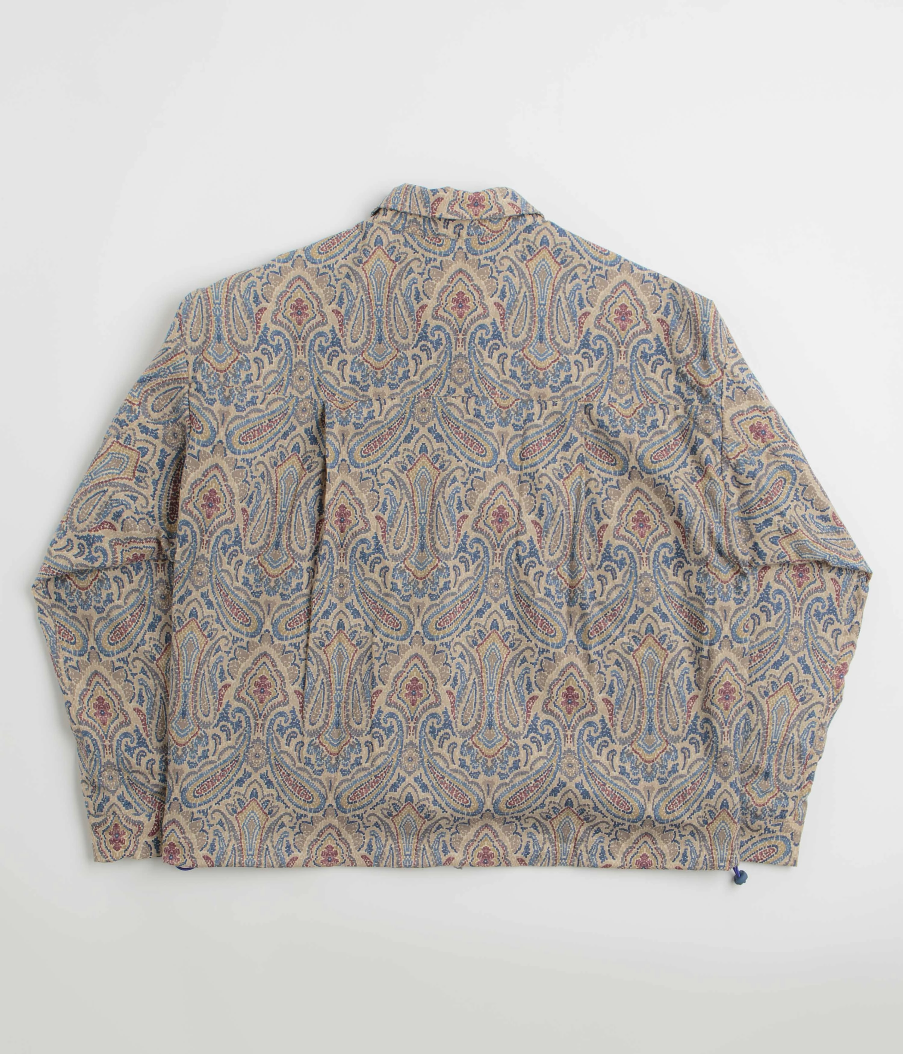 Layered Comfort Look Howlin' Boxy Swing Fantasy Jacket - Sand Psych Paisley