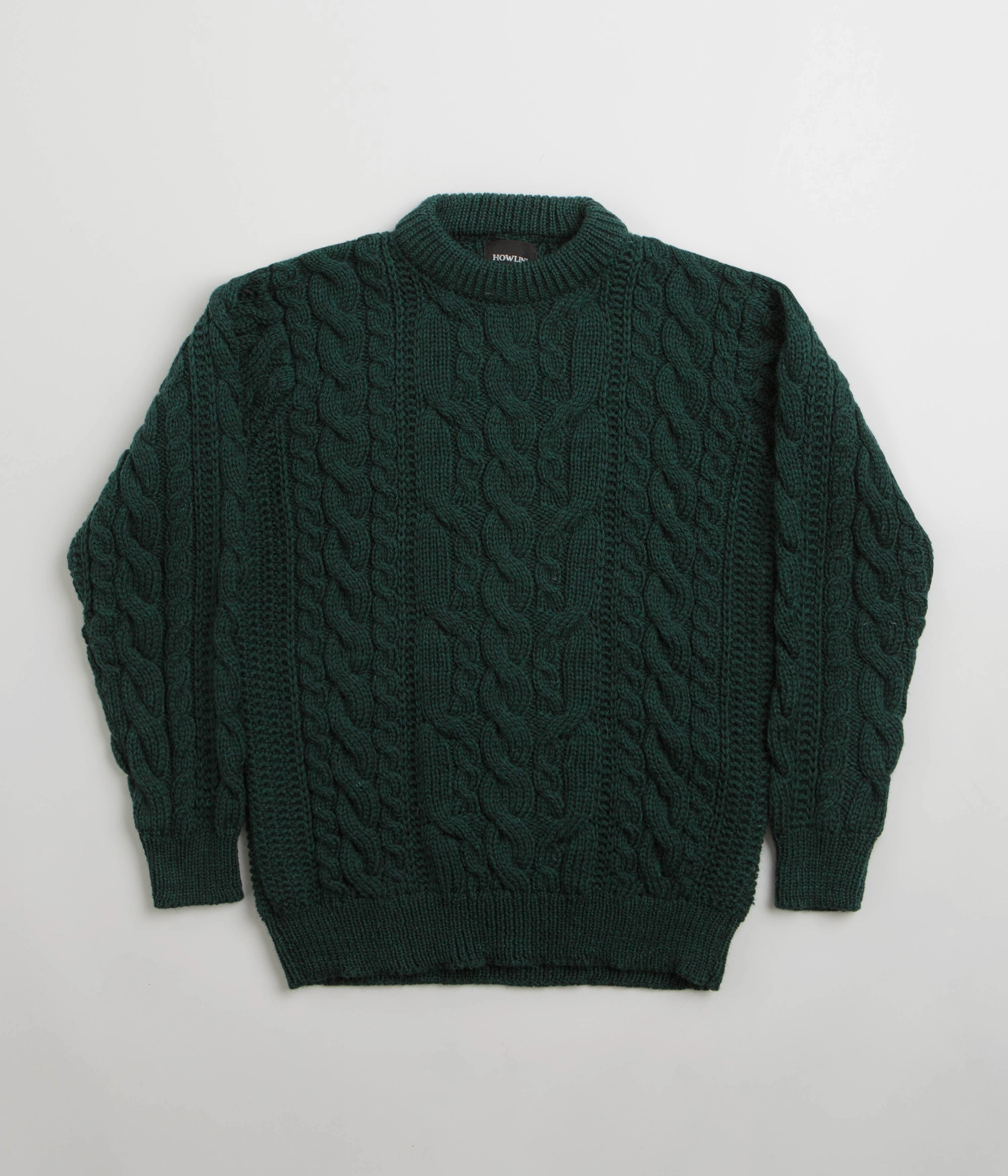 Chilly Day Style Sleek Wear Howlin' Forbidden Dreams Sweatshirt - Forest