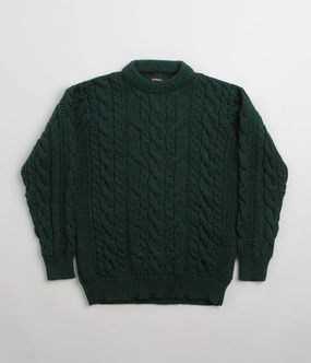 Chilly Day Style Sleek Wear Howlin' Forbidden Dreams Sweatshirt - Forest