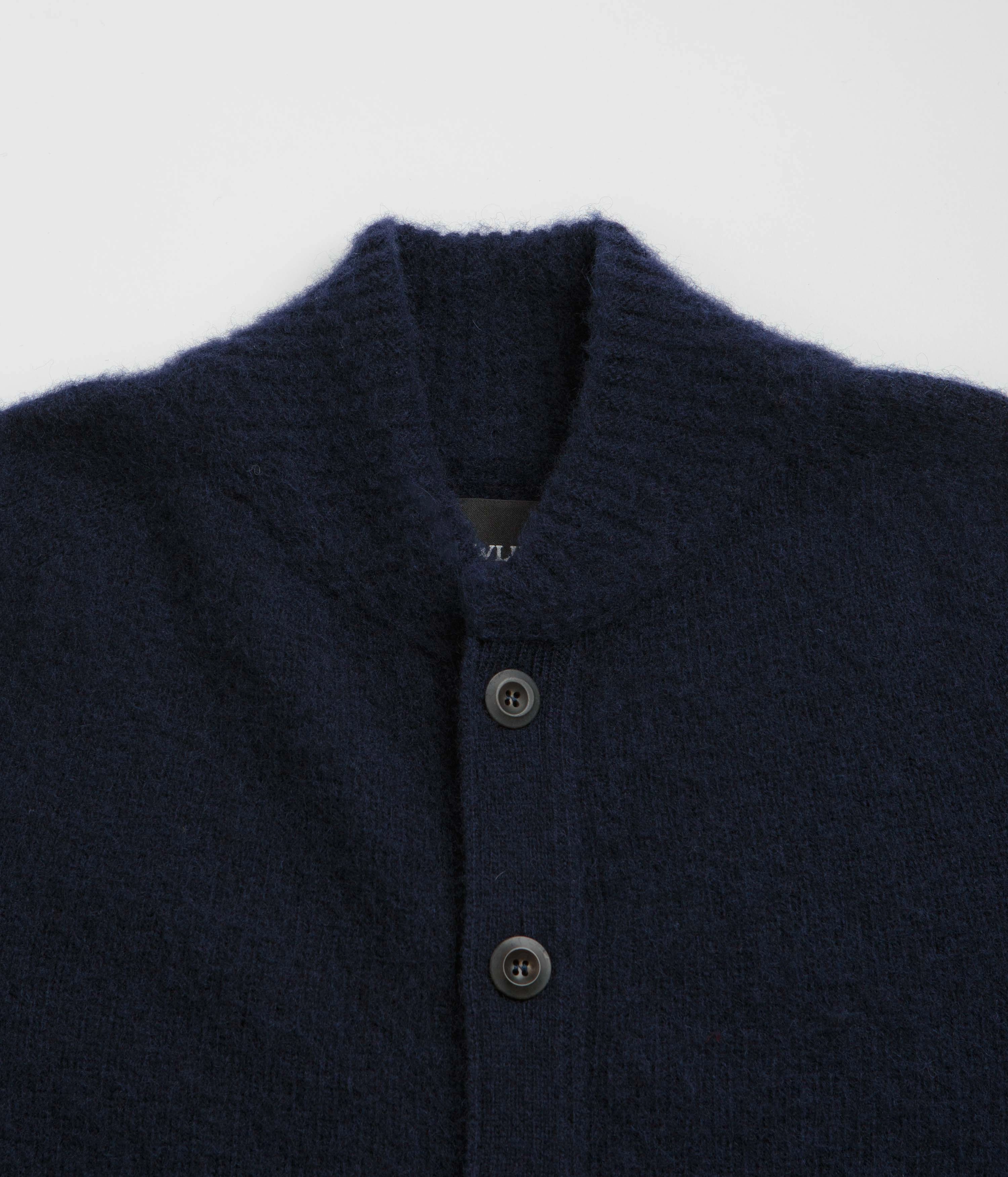 Howlin' Four Eyes Cardigan - Navy Knitted Layering Chilly Day Knitwear