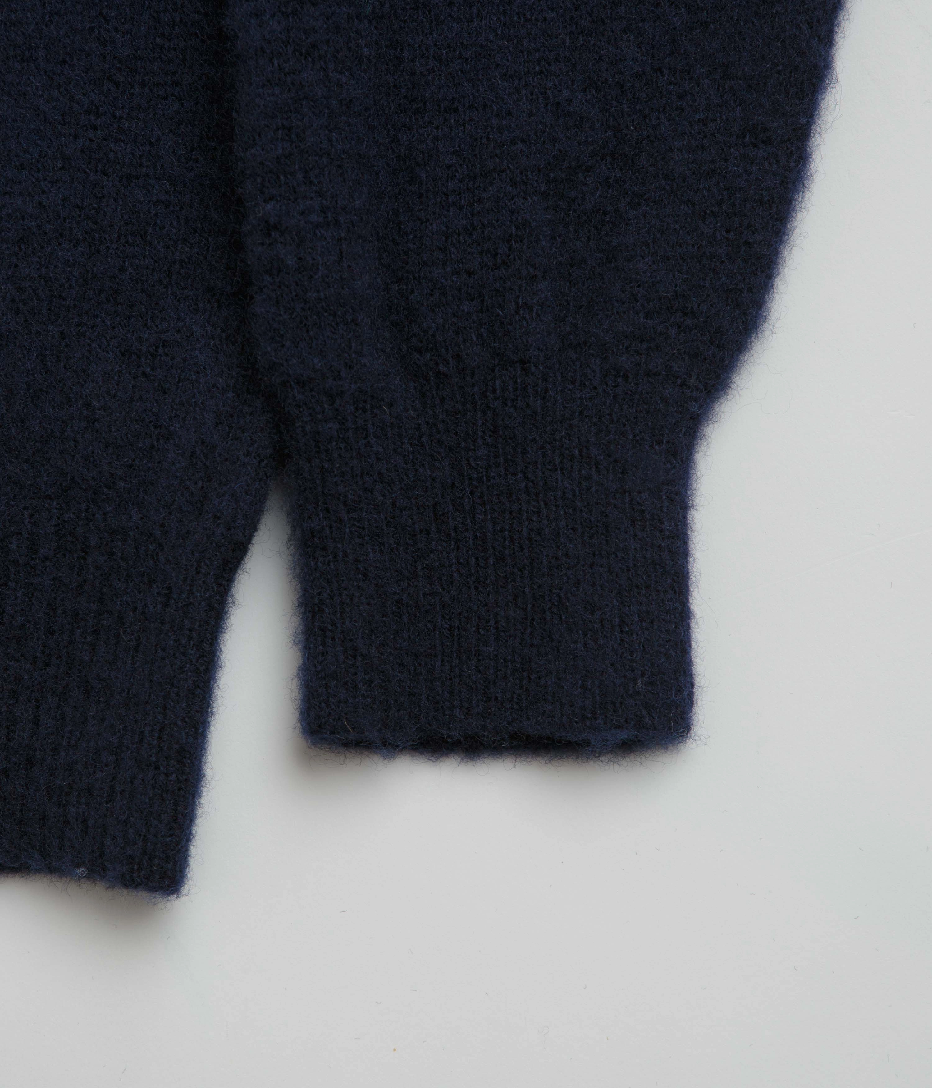 Howlin' Four Eyes Cardigan - Navy Warm Winter Wear Cold Weather Knitwear