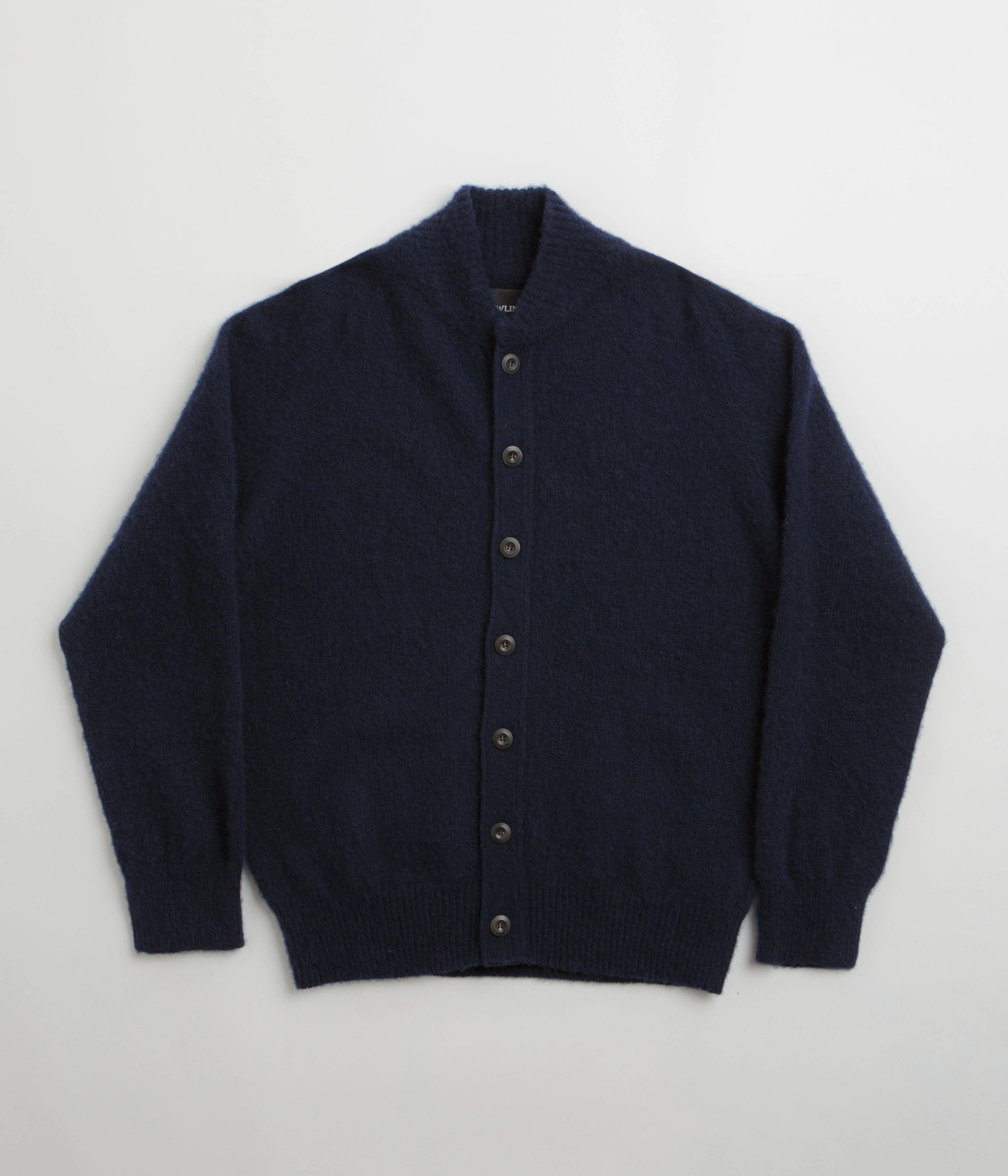 Howlin' Four Eyes Cardigan - Navy Ultra Soft Merino Blend