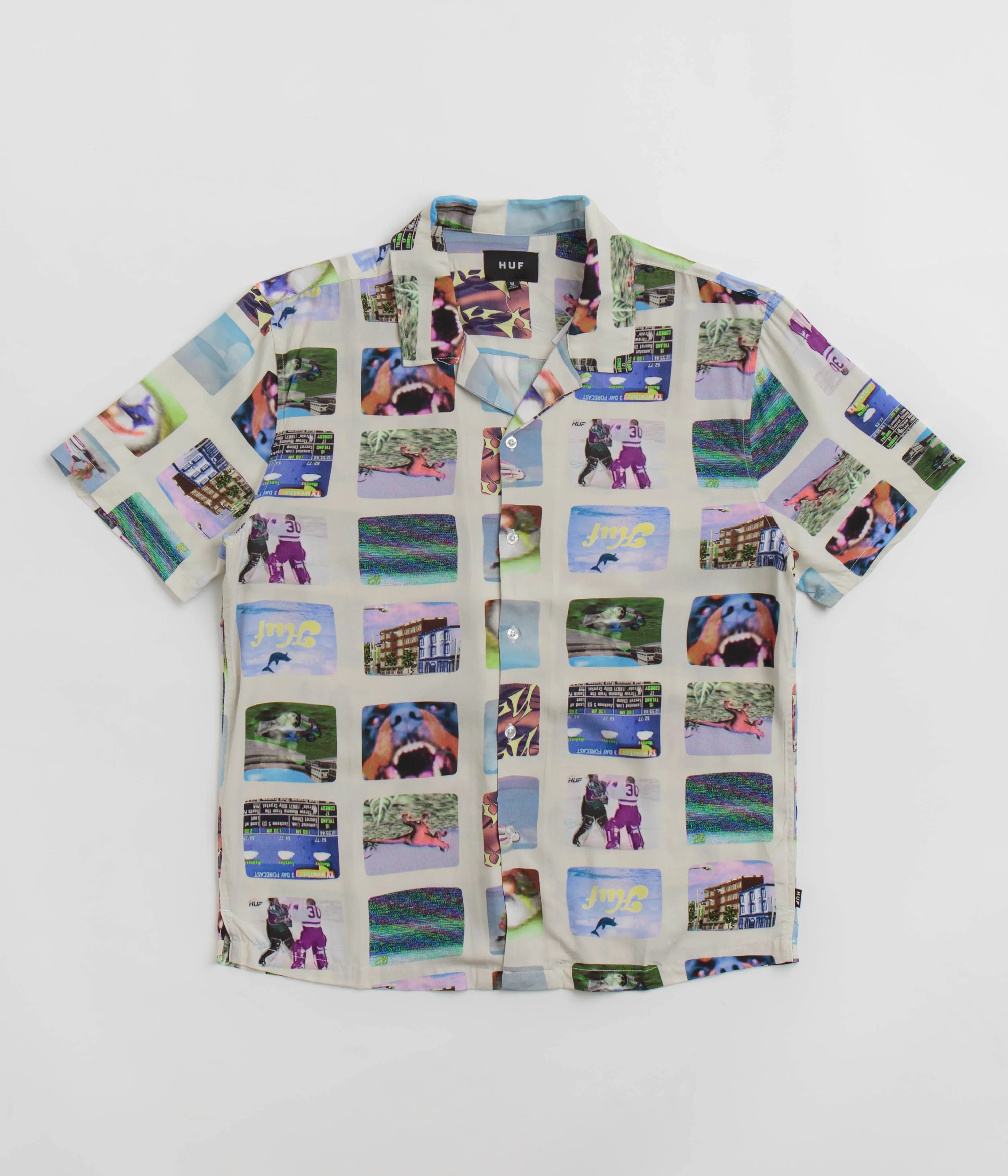 Subtle Details HUF 500 Channels Resort Short Sleeve Shirt - Multi