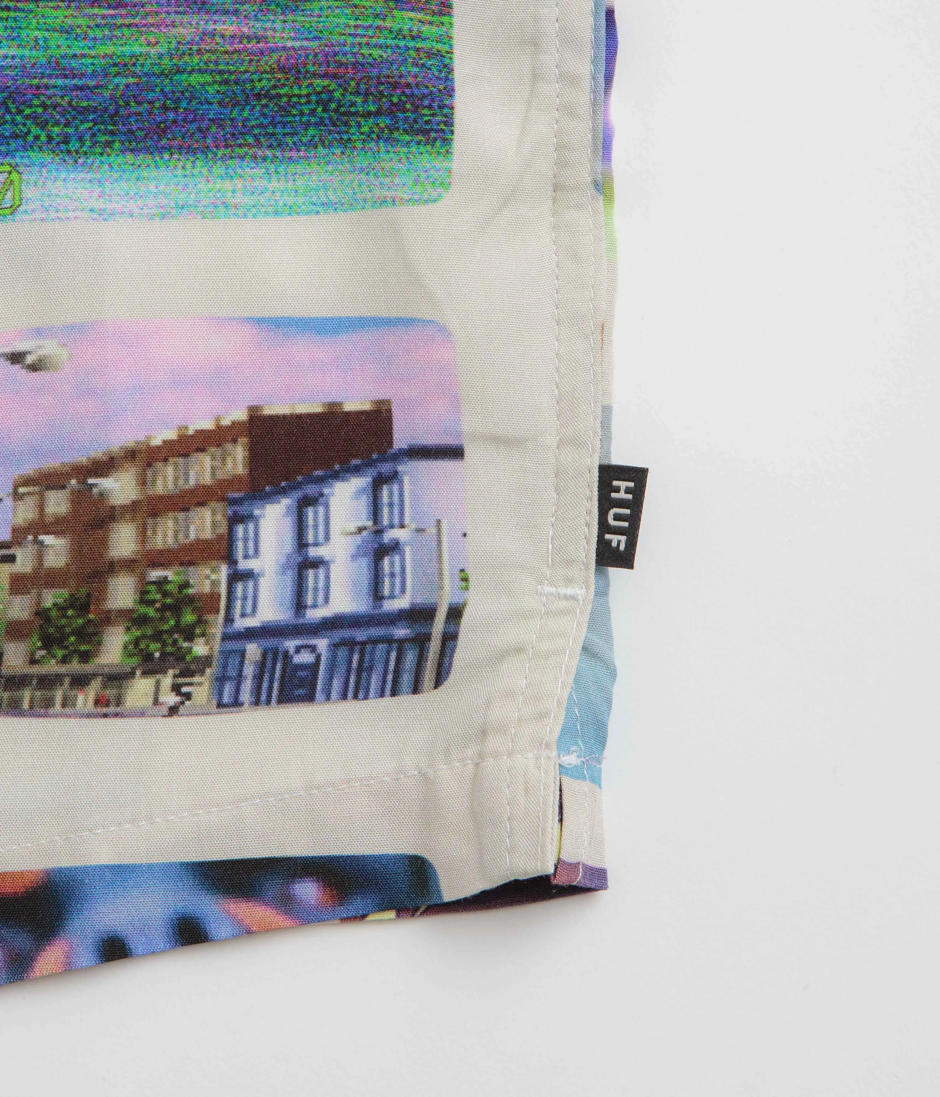 Functional Fashion HUF 500 Channels Resort Short Sleeve Shirt - Multi