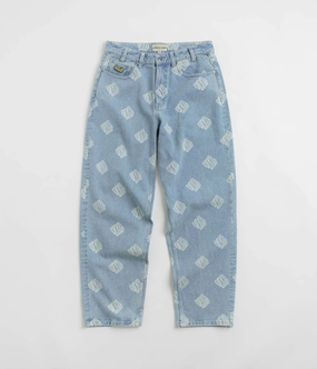 HUF Cromer Print Pants - Blue Breathable activewear Functional Fit
