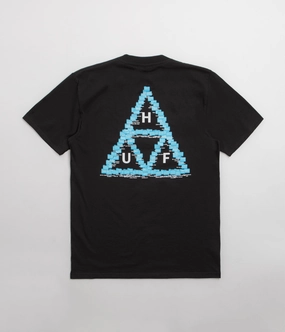 slim fit Sleep HUF Desktop T-Shirt - Black
