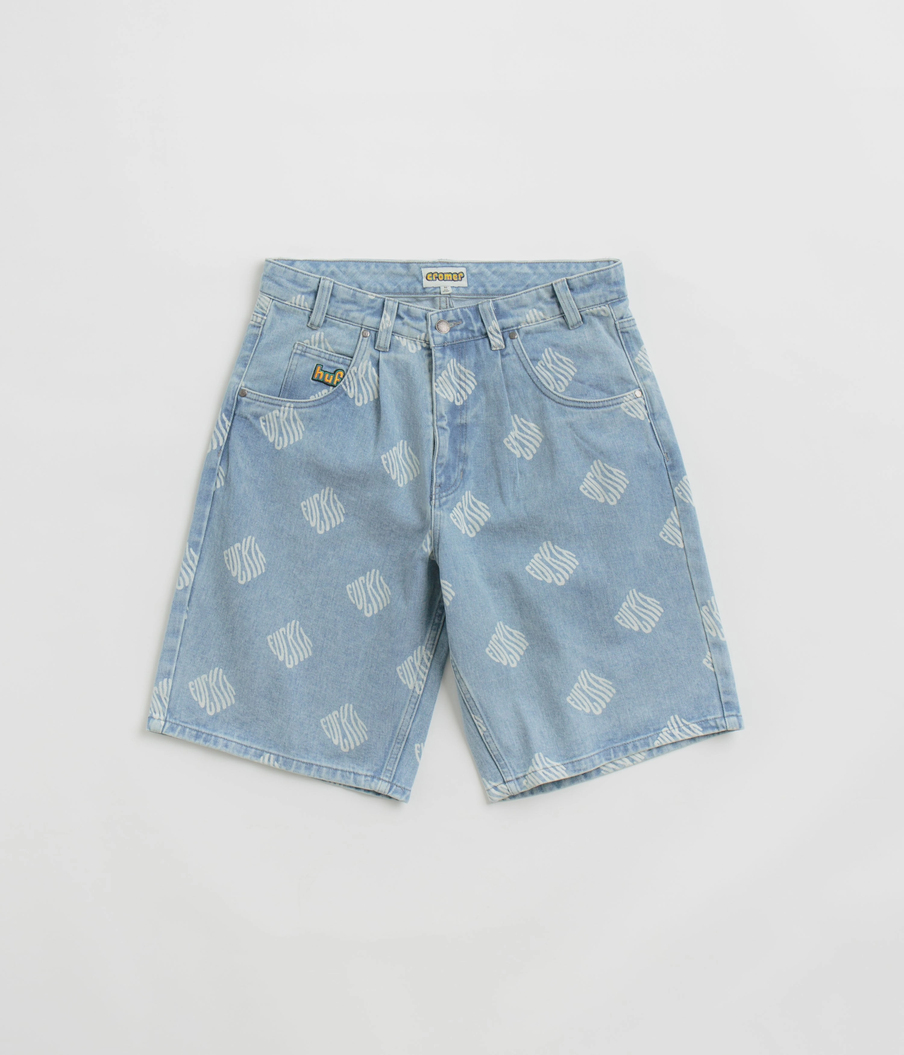 hat HUF Fuck It Cromer Shorts - Blue