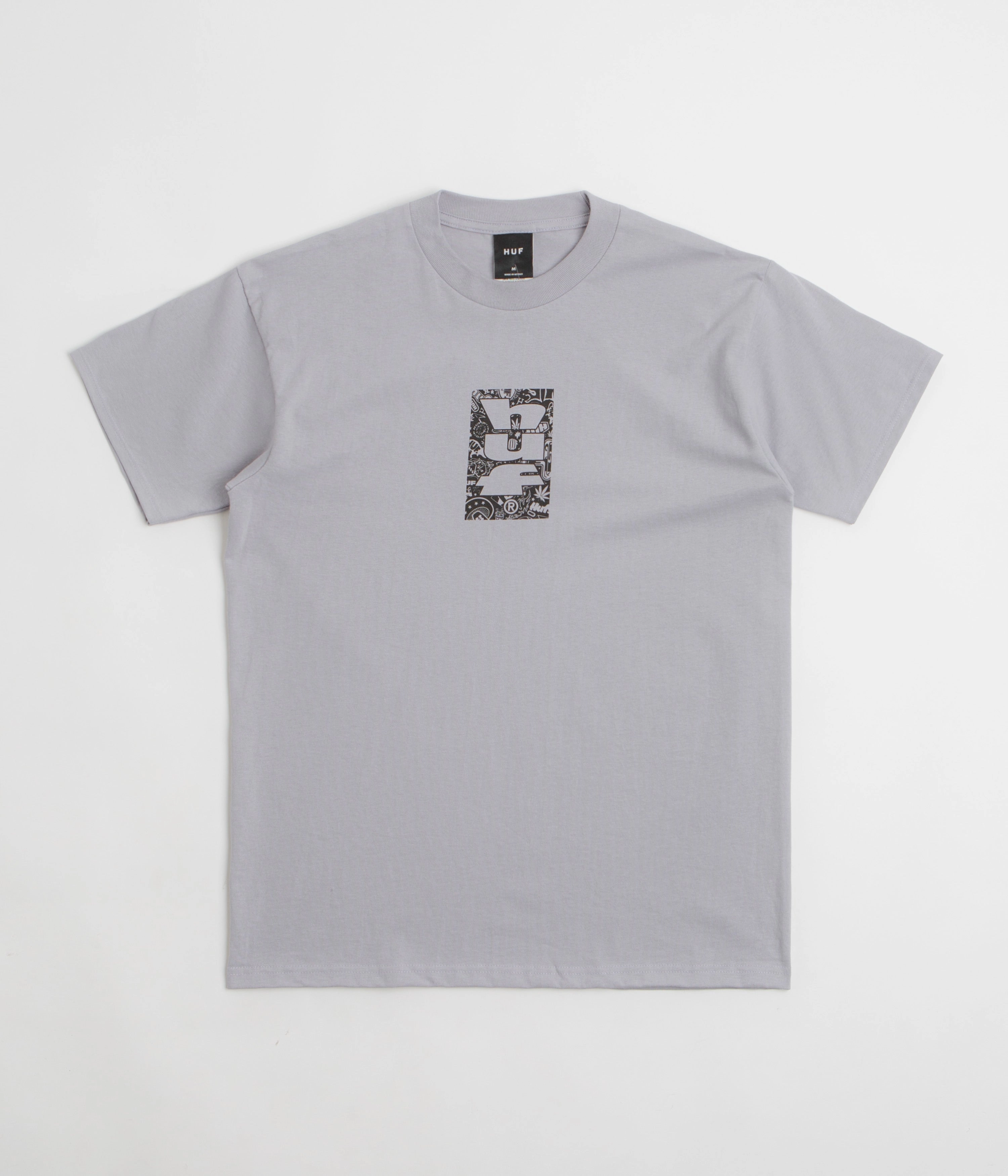 Sporty Design Minimalist purity HUF Metablast T-Shirt - Dust Purple