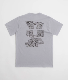 HUF Metablast T-Shirt - Dust Purple Water Based Ink DoubleStitched Seams