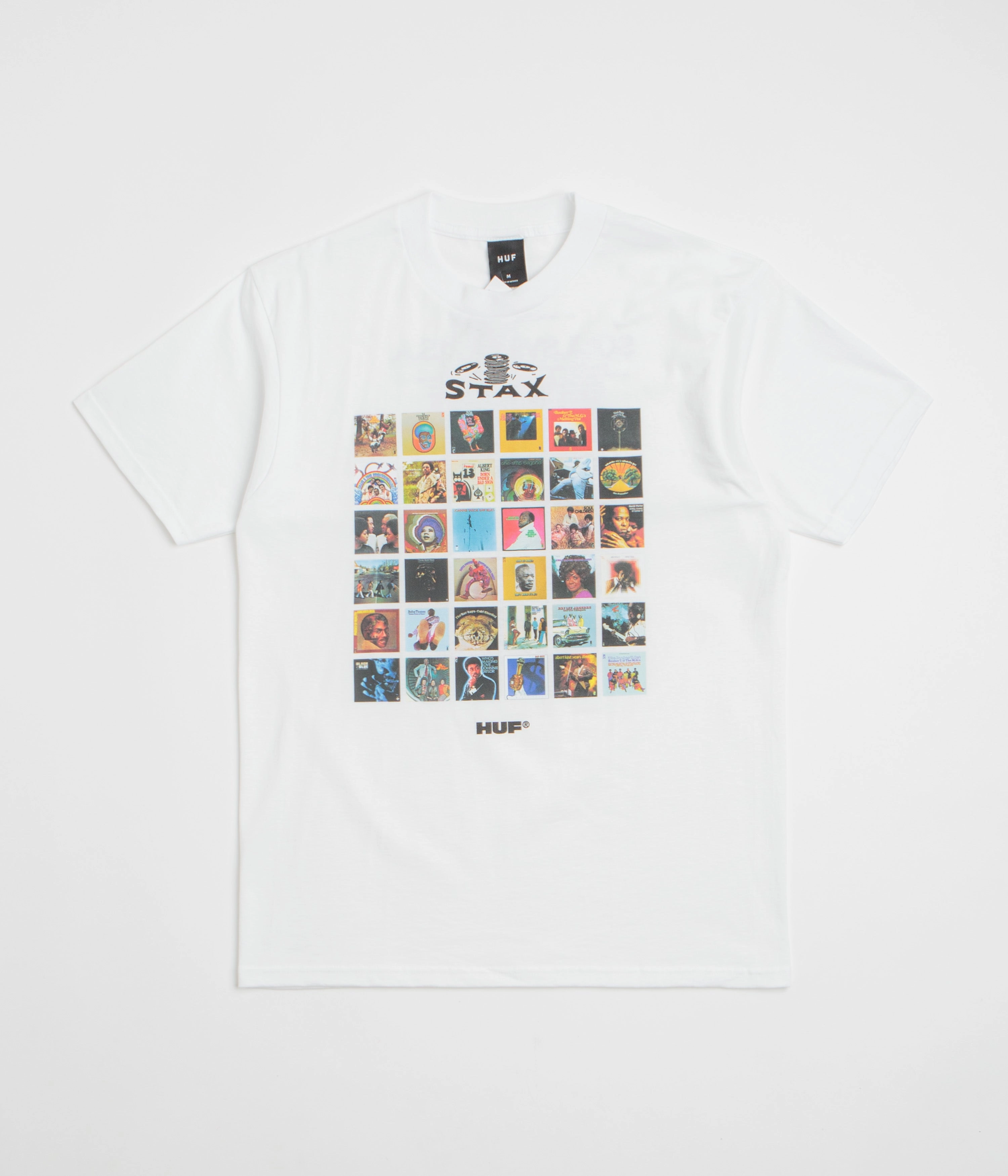 HUF Soulsville USA T-Shirt - White Travel Comfort