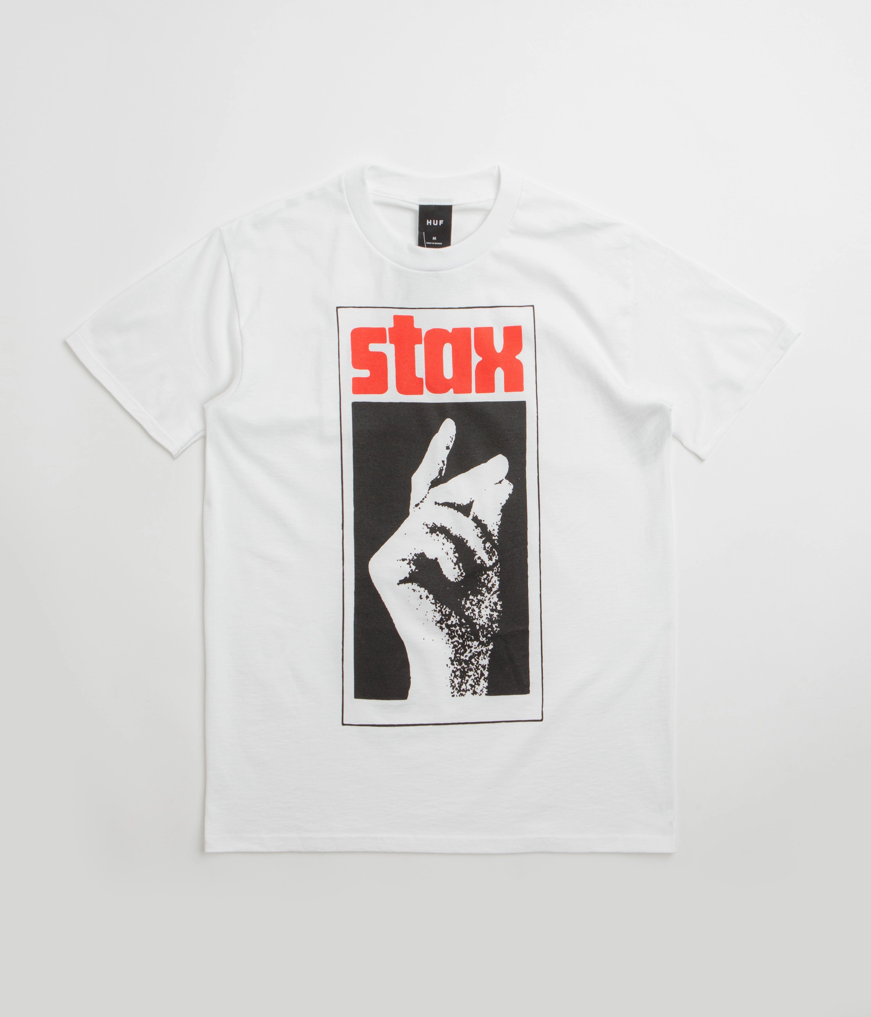 HUF Stax Snap T-Shirt - White UltraLightweight