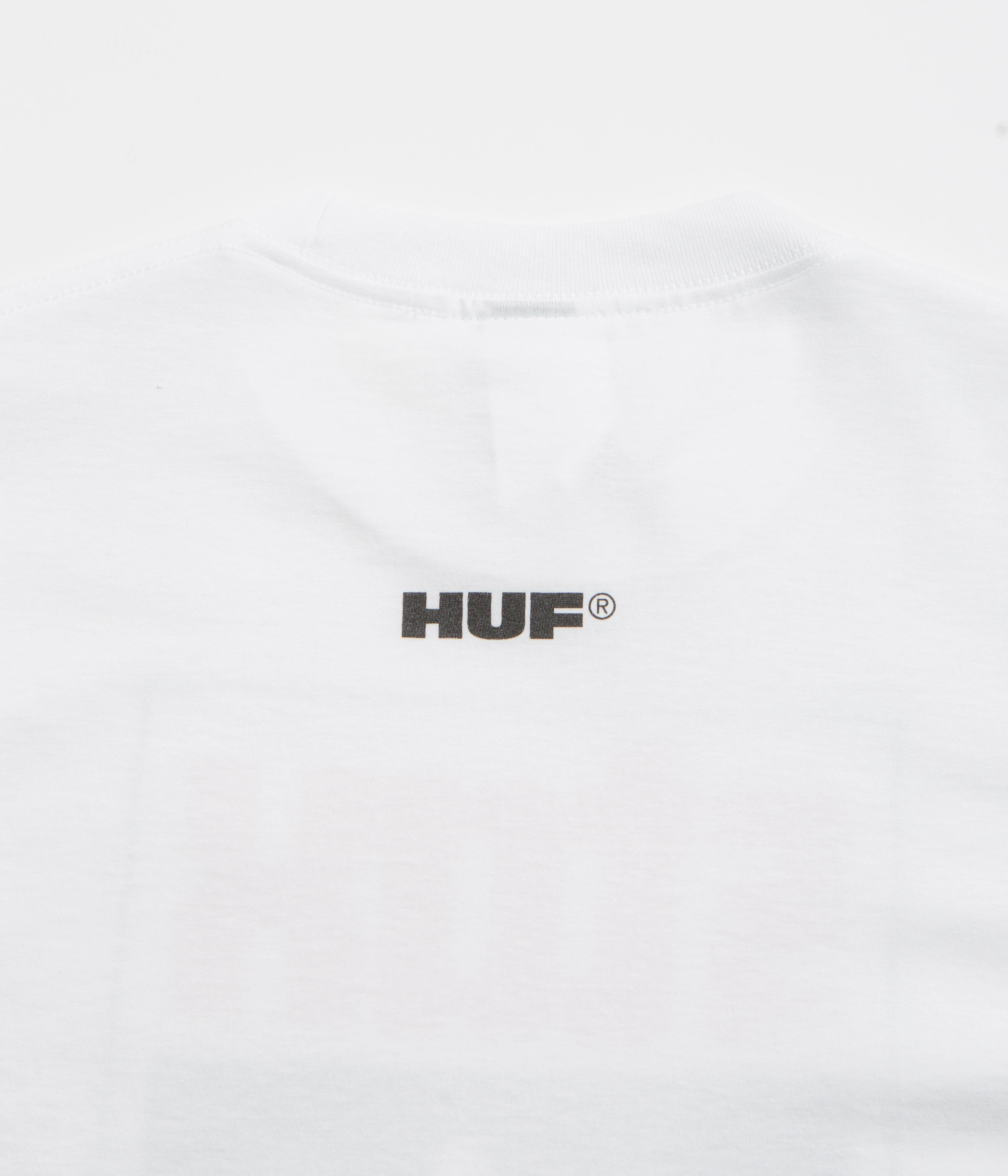 Bold Design Soft & Smooth HUF Stax Snap T-Shirt - White
