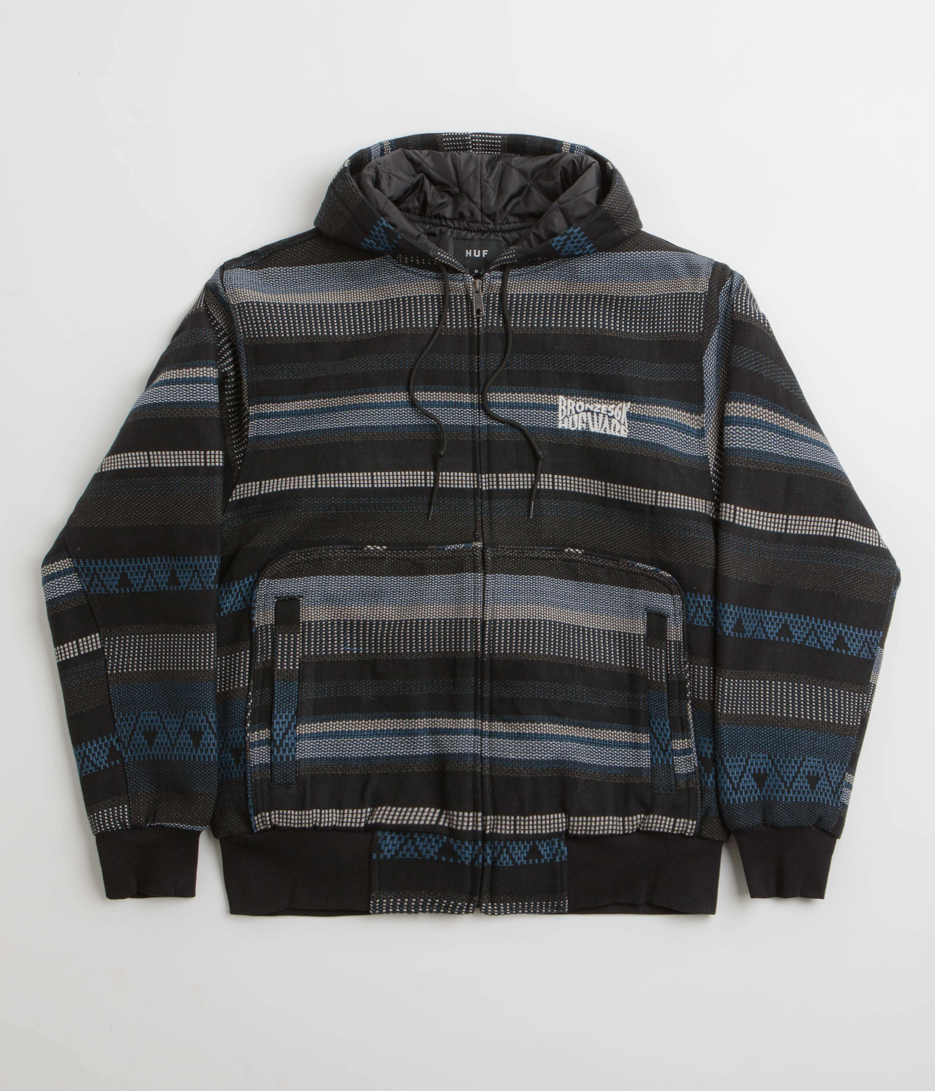 Reinforced Stitching Daily Commute HUF x Bronze 56K Baja Work Jacket - Multi