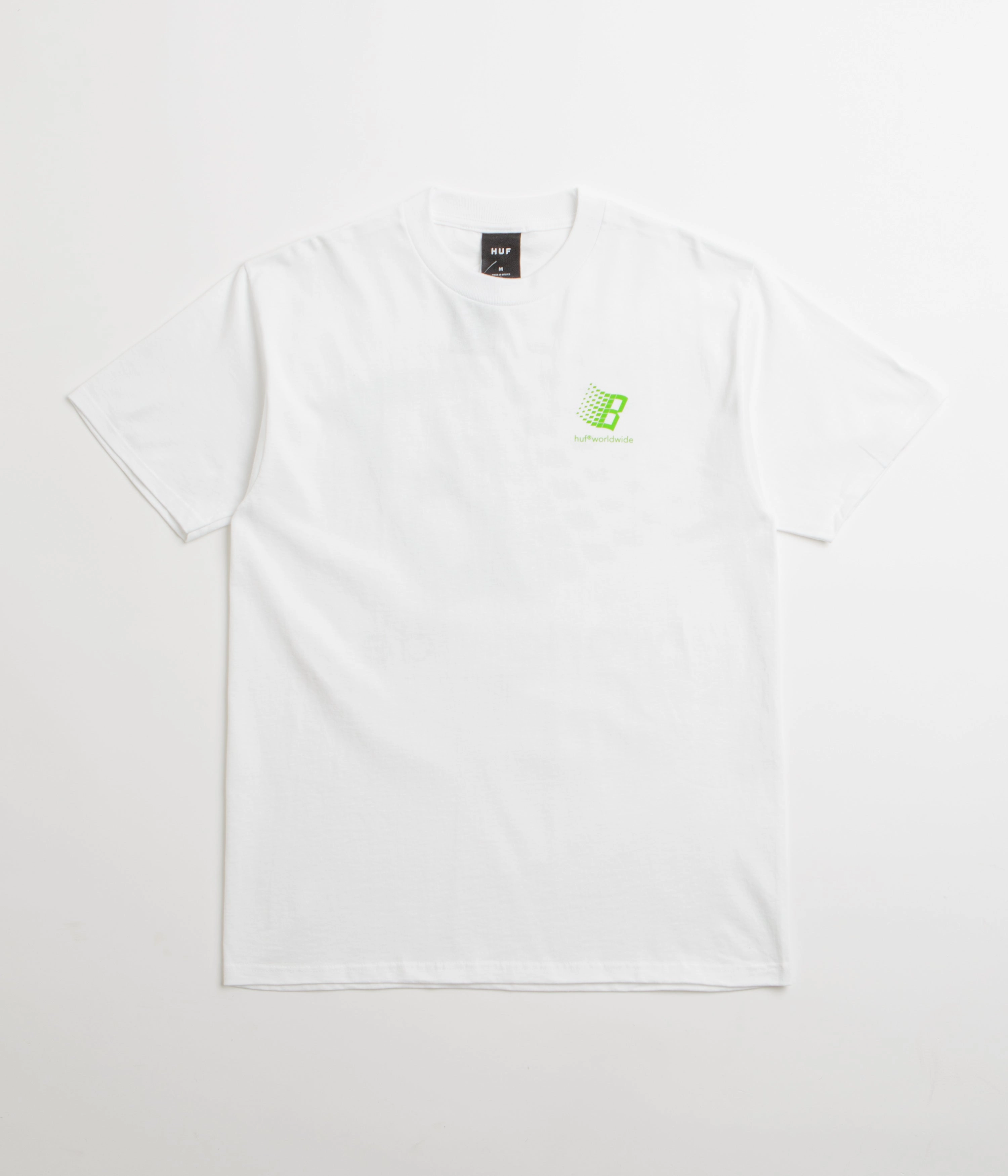 HUF x Bronze 56K T-Shirt - White Structured silhouette