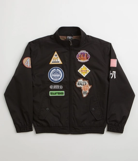 HUF x Toyota Overland Touring Jacket - Black Hollow Fiber Fill Oversized style