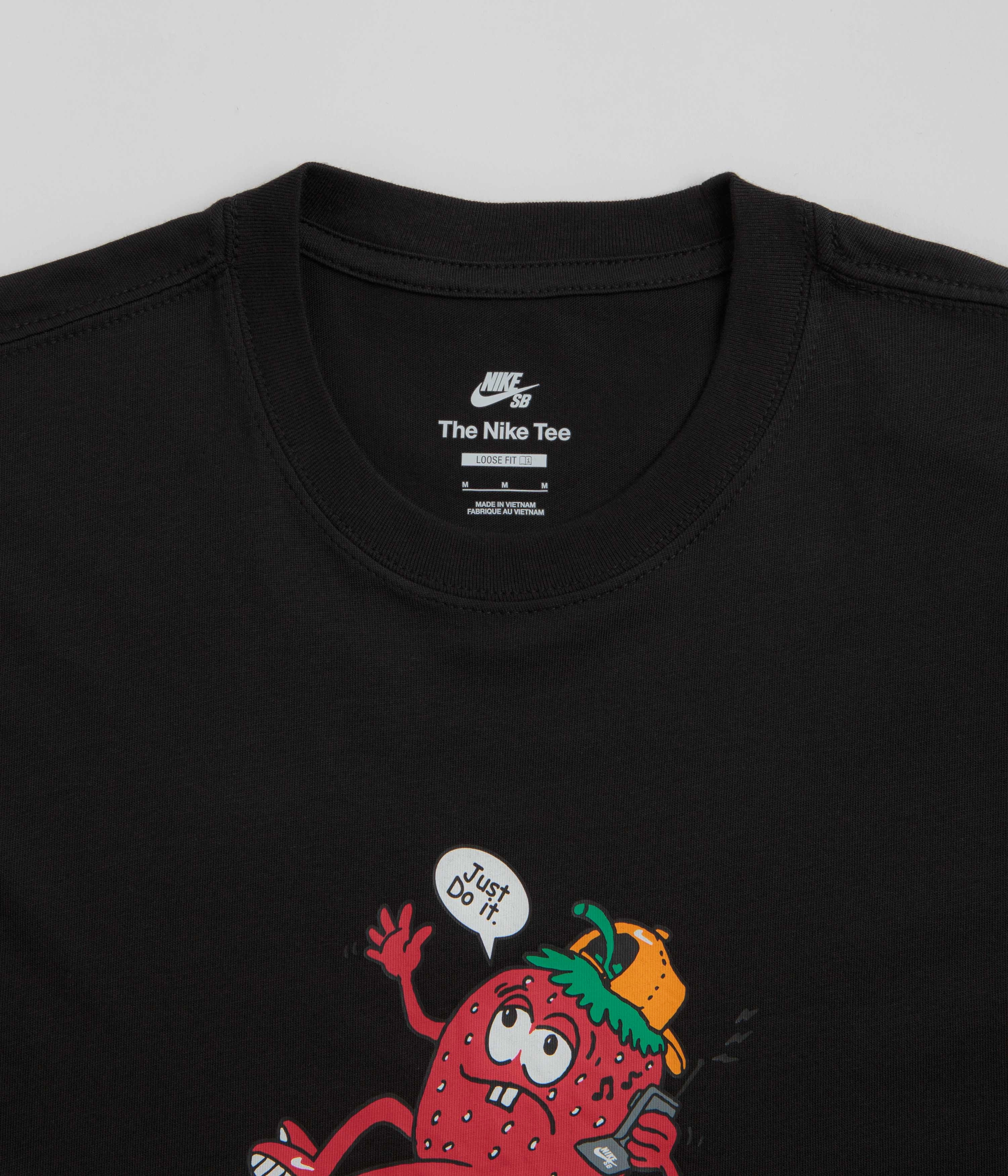 Nike SB Flip Phone T-Shirt - Black Moisture Management