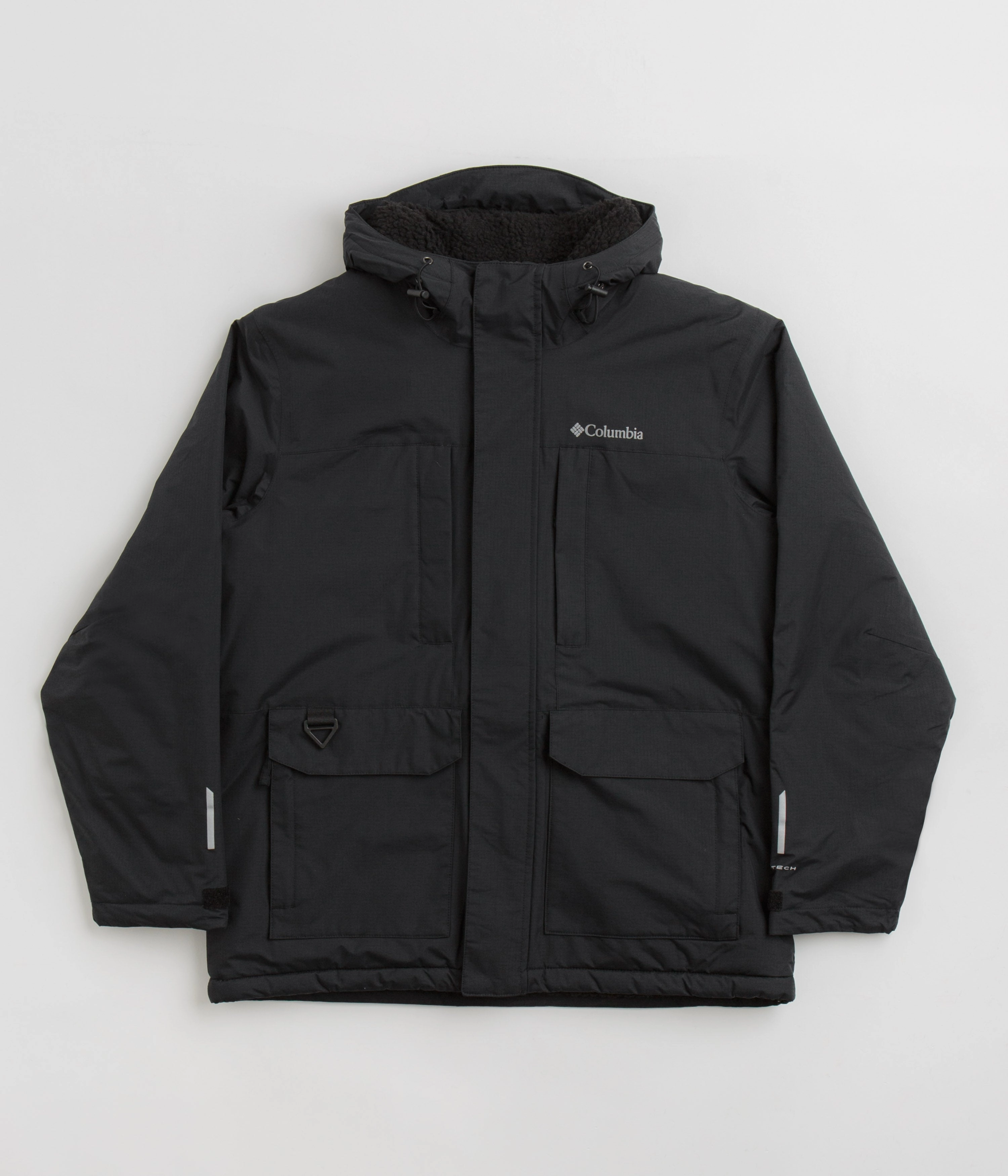 Recycled Material Columbia Landroamer Sherpa Lined Jacket - Black