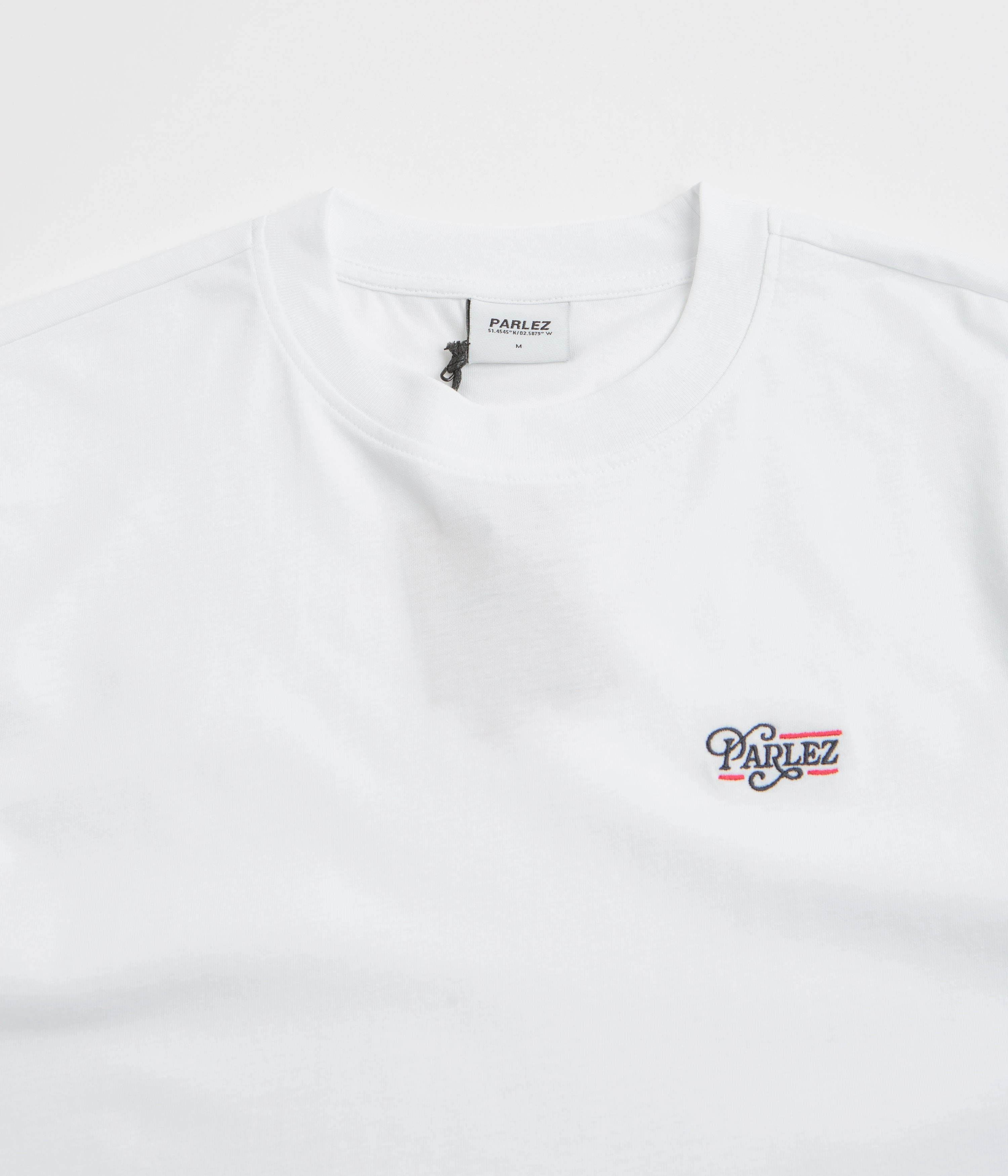 Parlez Profectus T-Shirt - White Comfortable fit On-the-Go Fashion