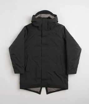 Belted Waist Adjustable Belt Norse Projects Rokkvi 7.0 Gore-Tex Jacket - Black