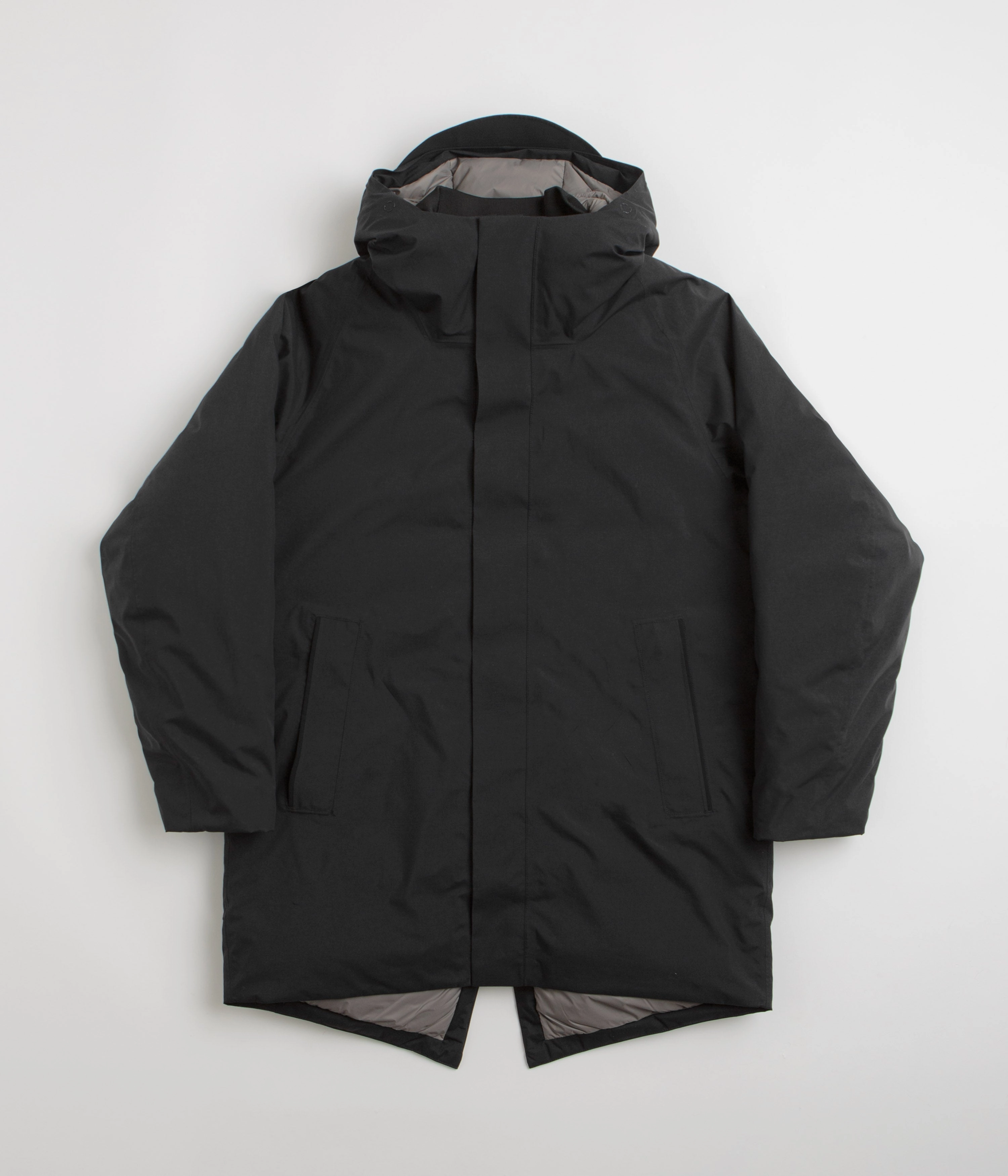 Belted Waist Adjustable Belt Norse Projects Rokkvi 7.0 Gore-Tex Jacket - Black