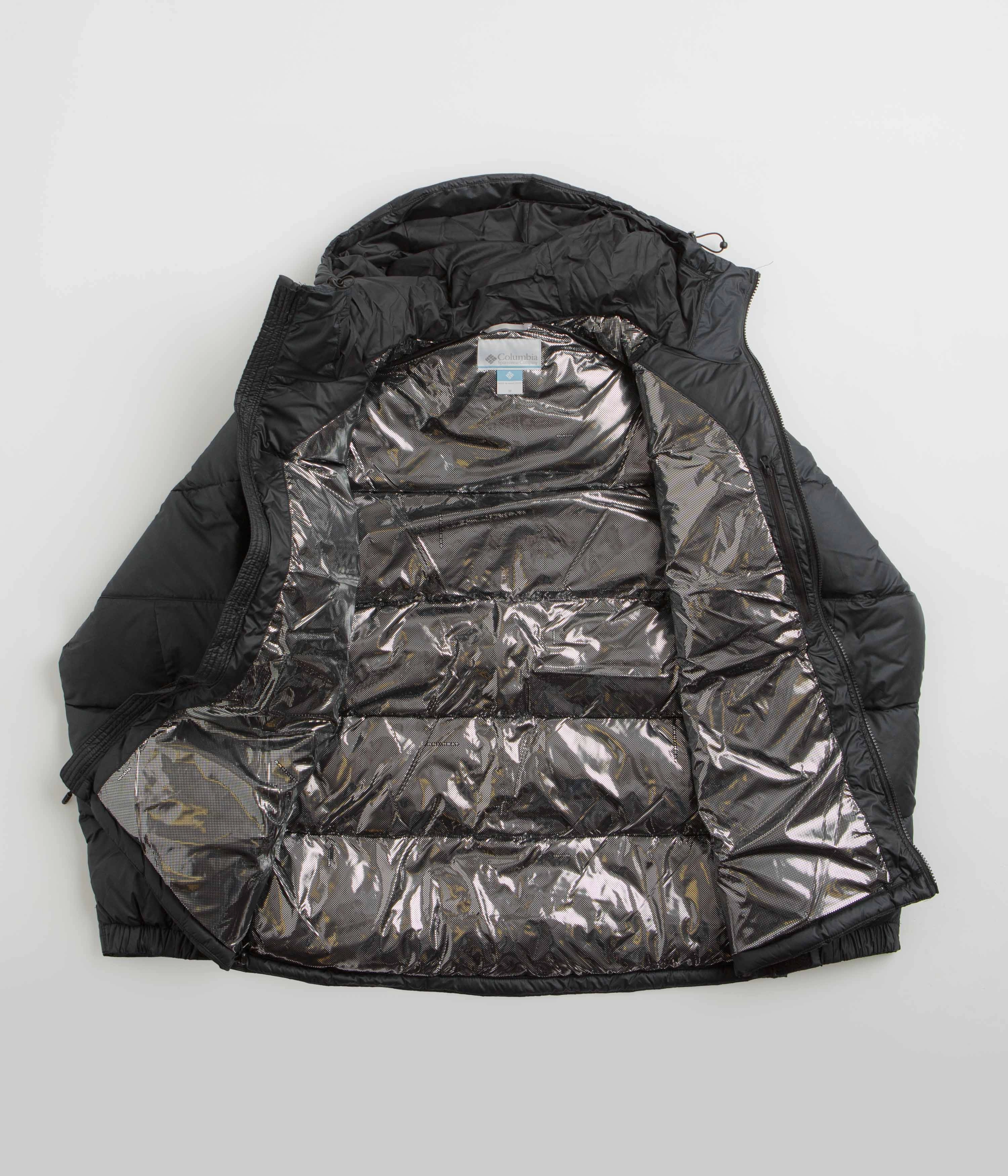 Essential Casual Look Columbia Pike Lake II Hooded Jacket - Black / Black