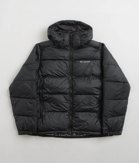 Minimal Aesthetic Columbia Pike Lake II Hooded Jacket - Black / Black