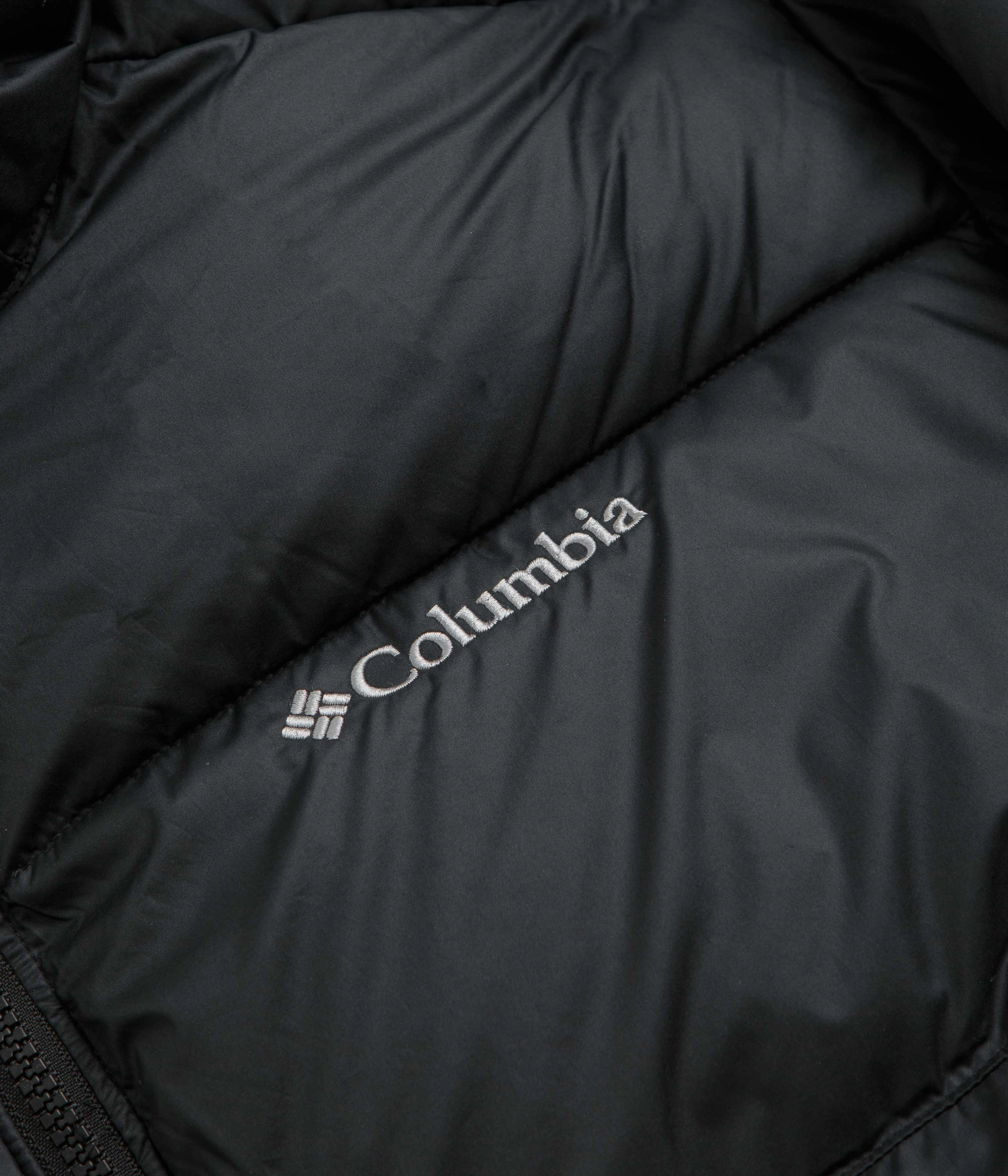 Insulated Layer Insulated Warmth Columbia Pike Lake II Hooded Jacket - Black / Black
