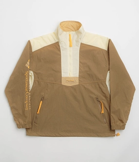 Seamless Street Fit Columbia Riptide II Retro Windbreaker Anorak - Delta / Lemon Wash