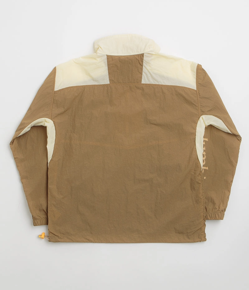 Columbia Riptide II Retro Windbreaker Anorak - Delta / Lemon Wash ripstop fabric Weather Friendly