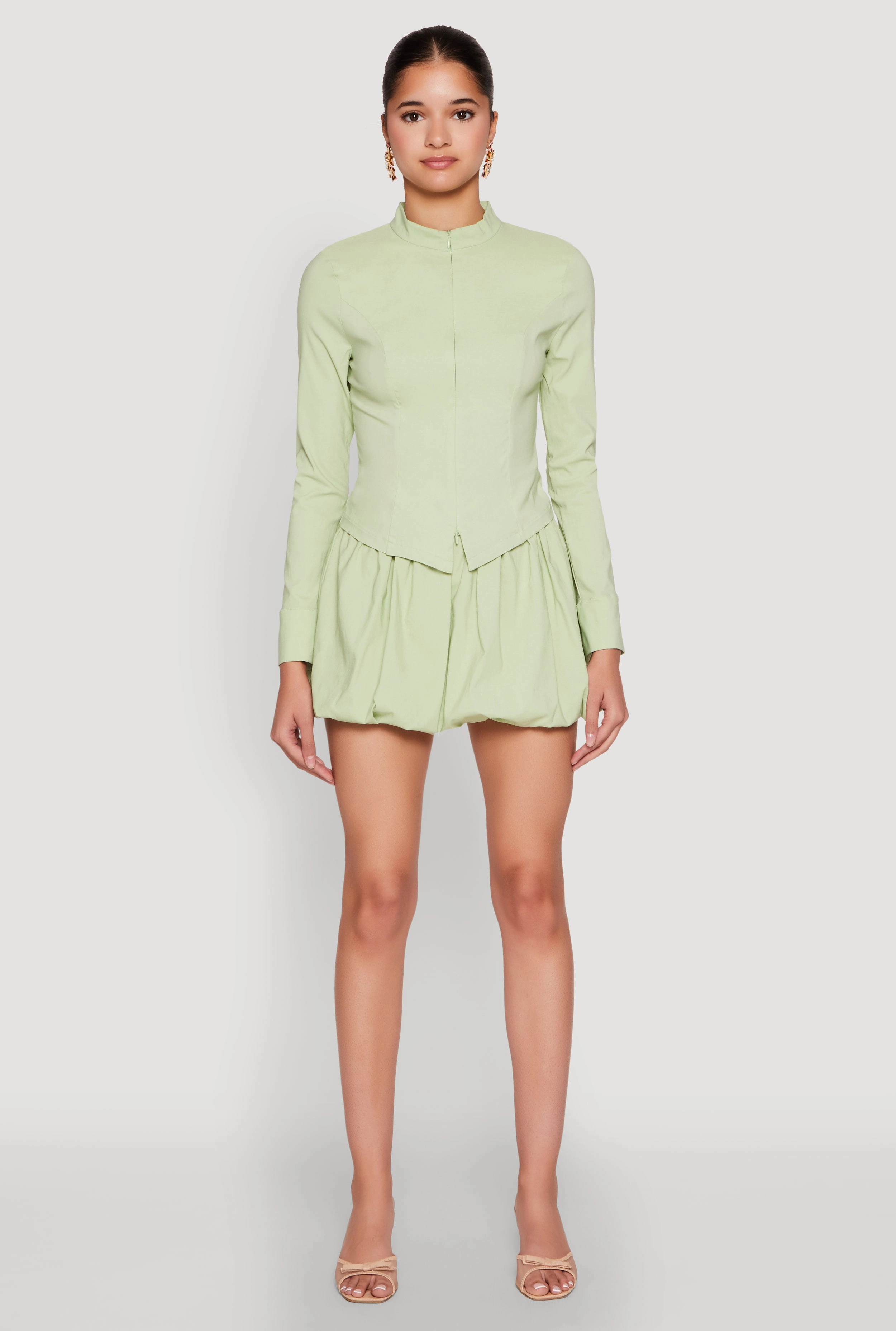 Iris Bubble Mini Skirt Smart Comfort