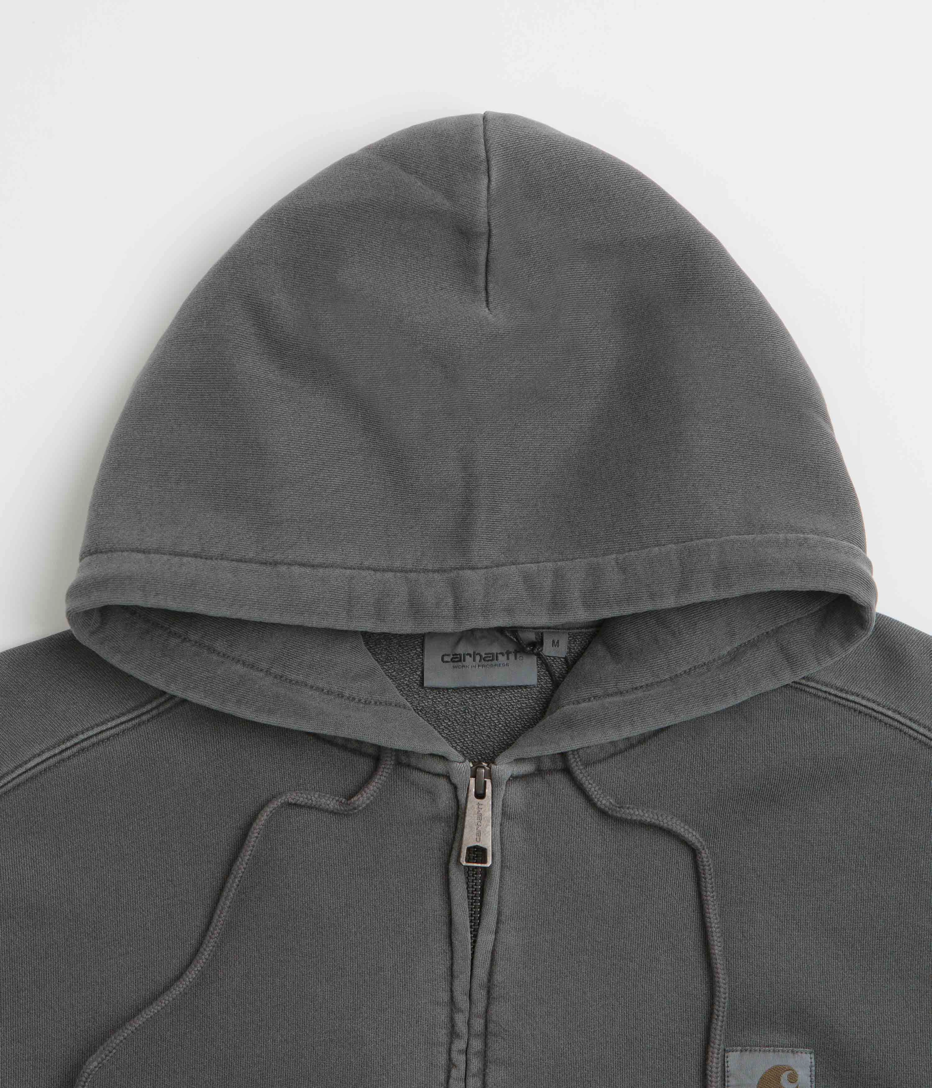 Carhartt Hooded Nelson Jacket - Graphite Convertible Silhouette