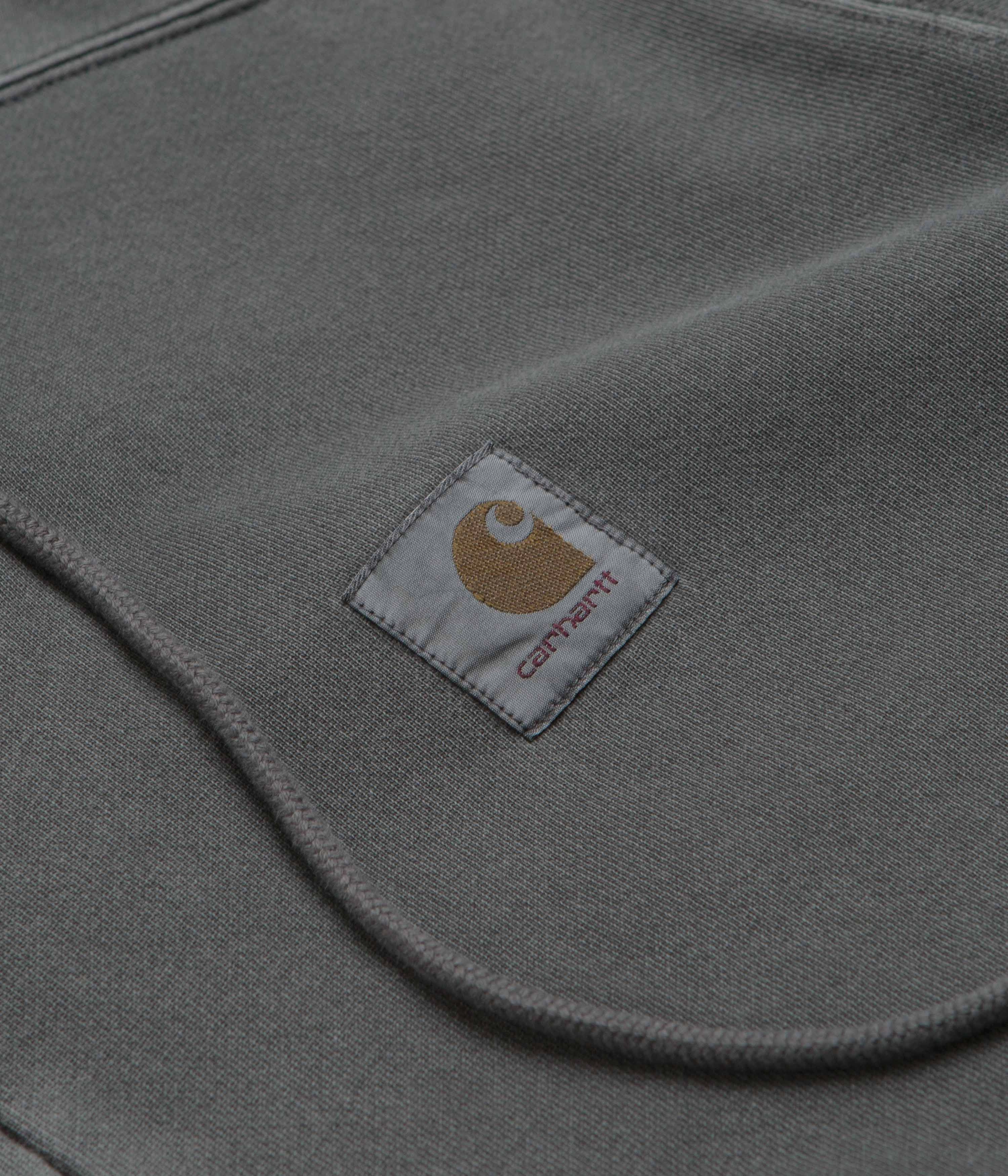 Flexible Fit Engineering Monochrome Look Carhartt Hooded Nelson Jacket - Graphite