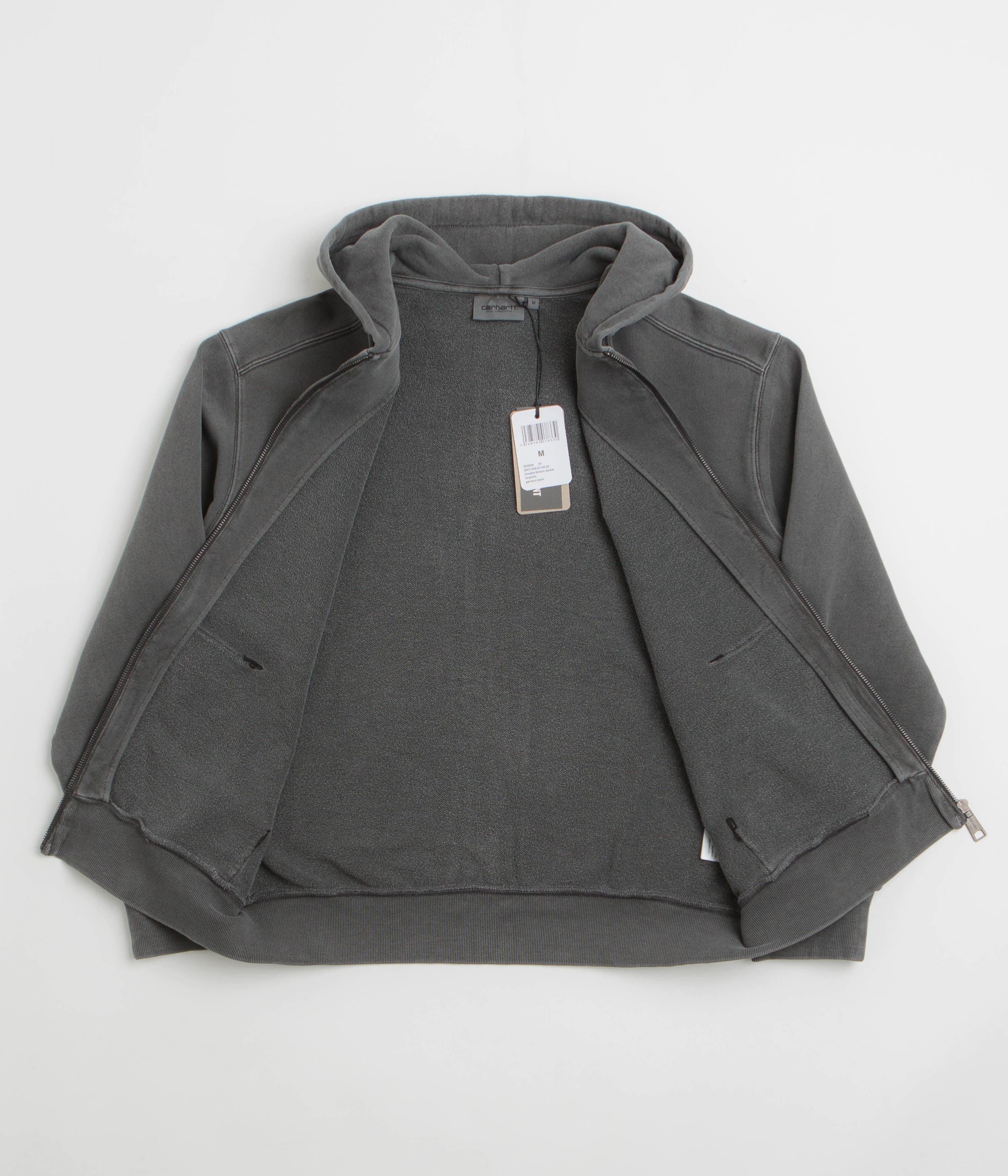 Transitional Weather Piece Eco Friendly Coatings Carhartt Hooded Nelson Jacket - Graphite