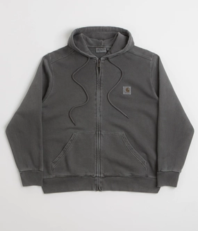 Easy Care Material Mid Length Design Carhartt Hooded Nelson Jacket - Graphite