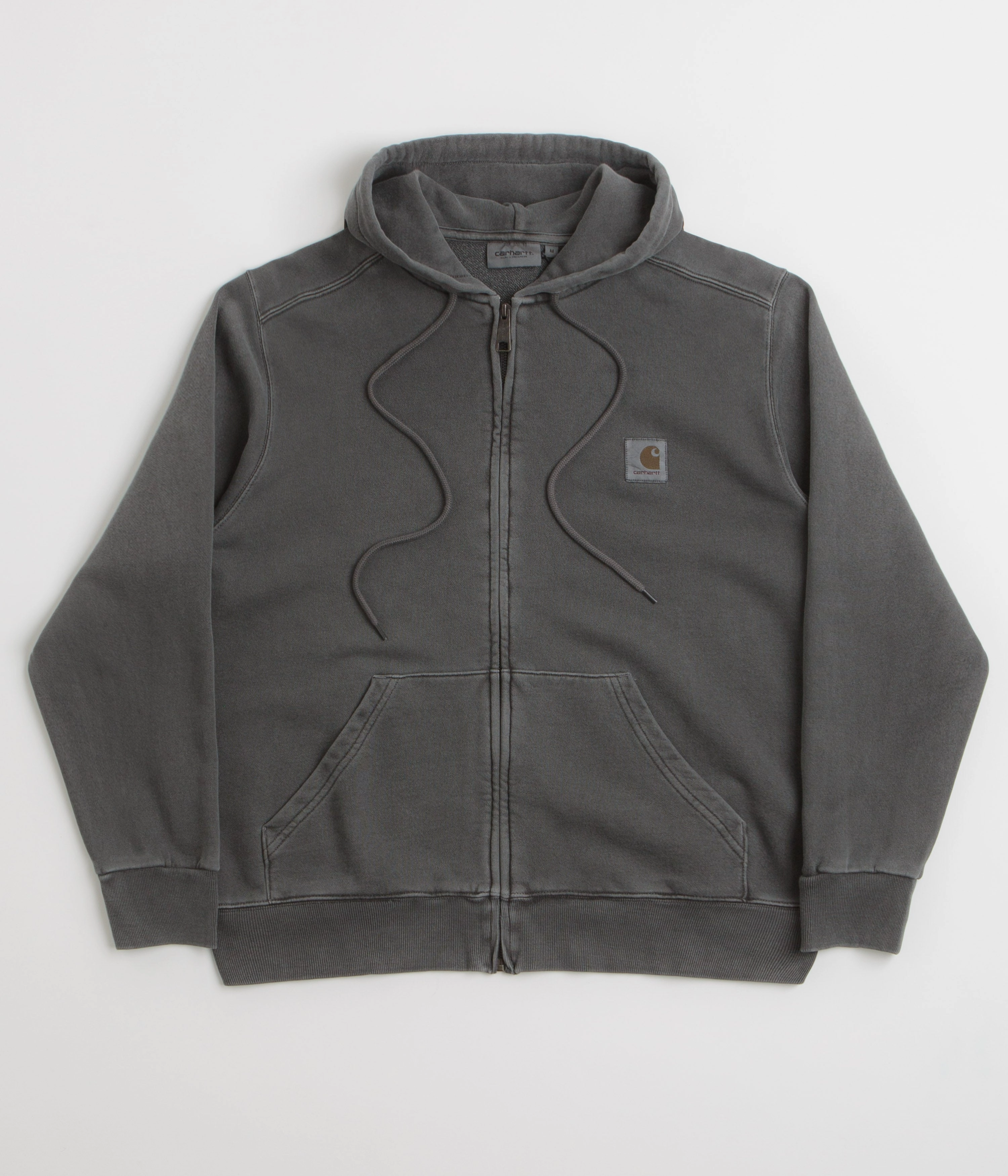 Easy Care Material Mid Length Design Carhartt Hooded Nelson Jacket - Graphite