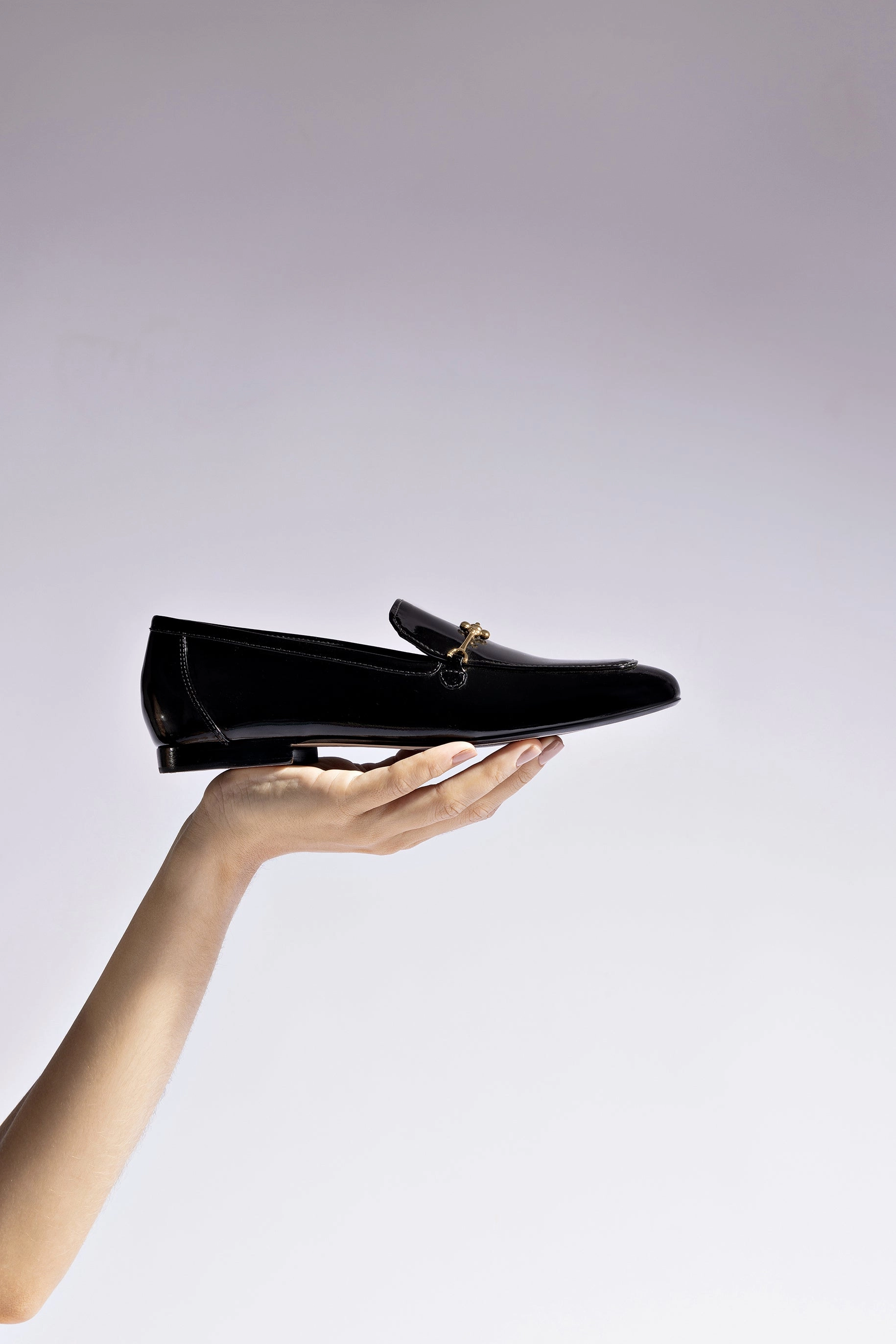 Event Day Katherine Loafer In Black Patent Leather