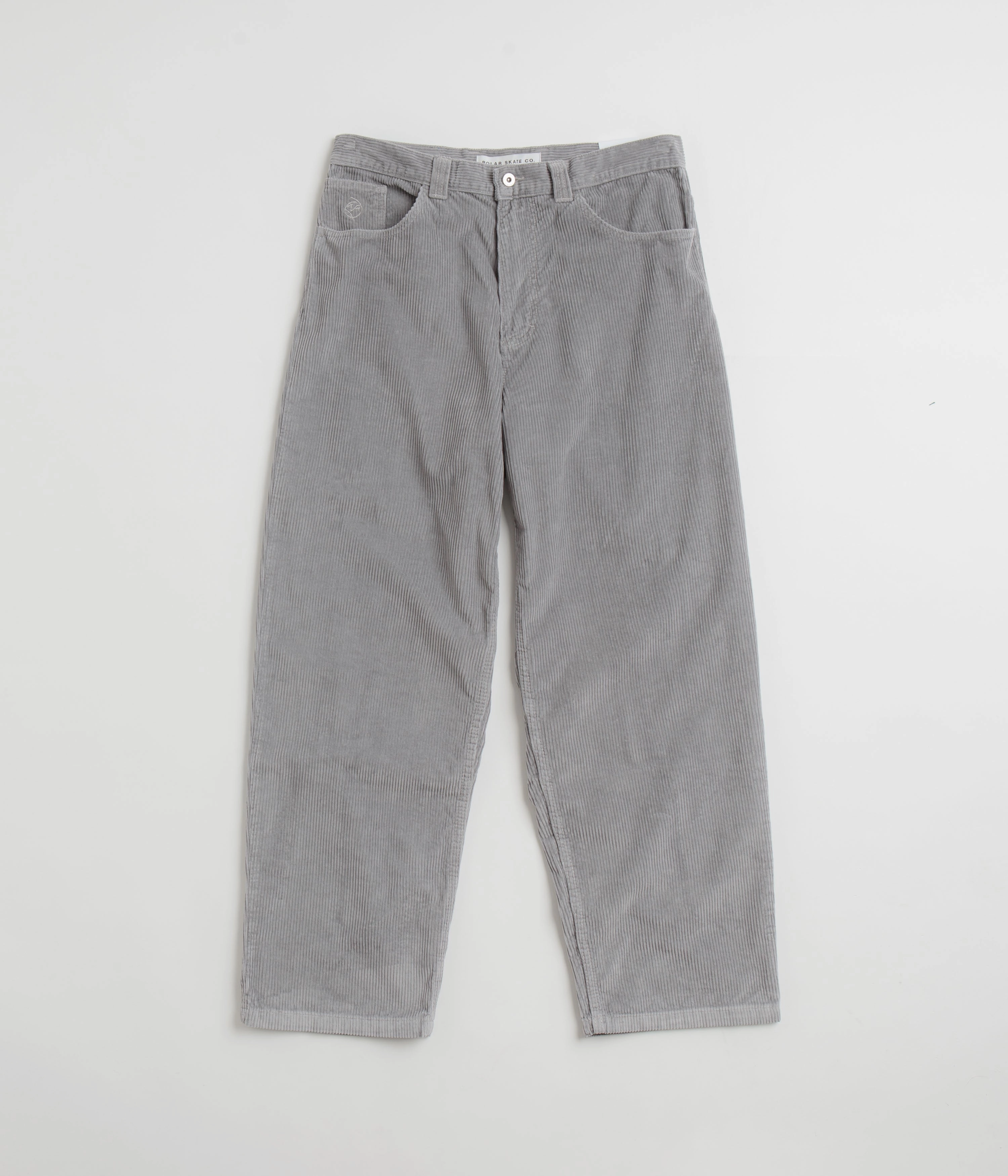 Fit Control Polar Big Boy Cord Pants - Silver