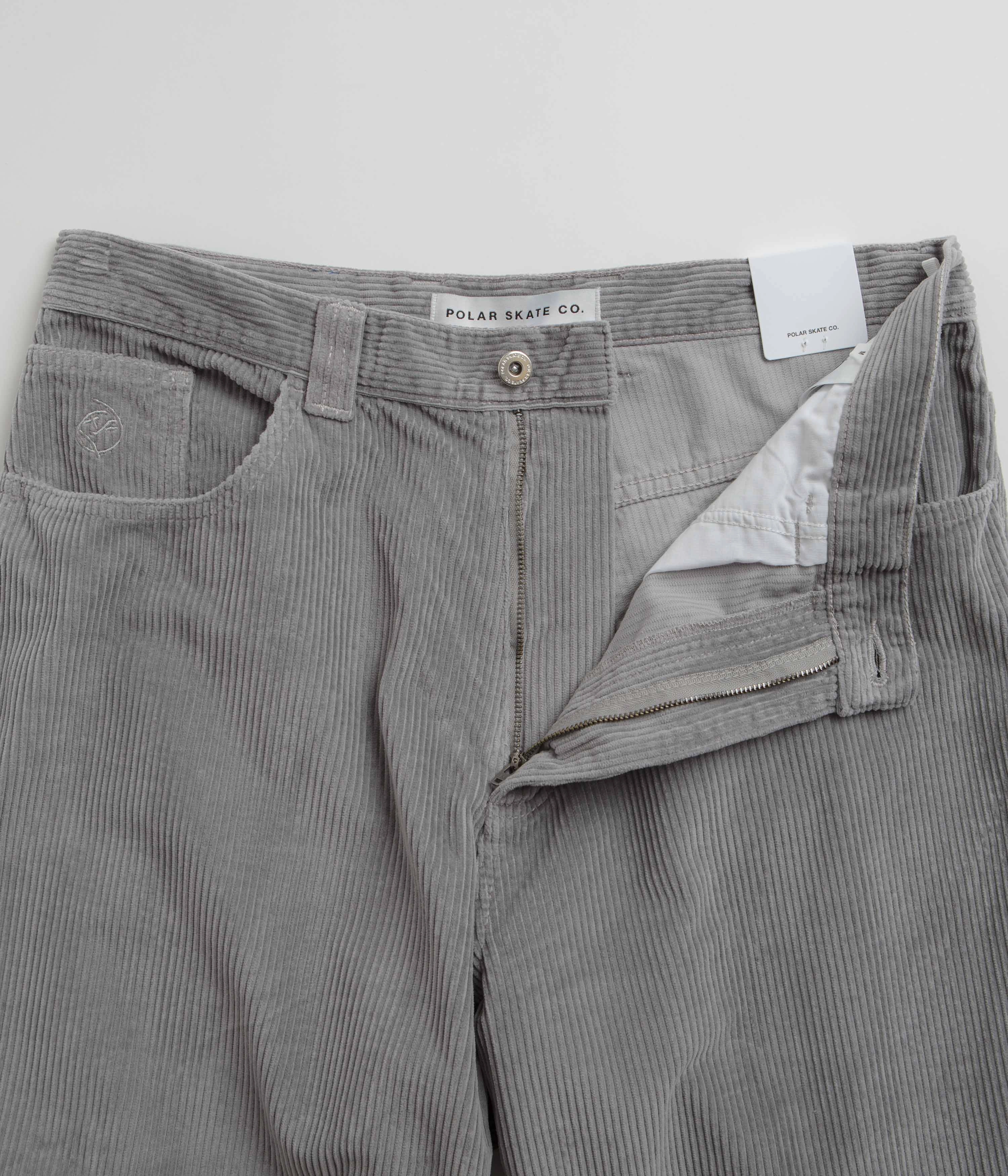 Polar Big Boy Cord Pants - Silver Relax Mode