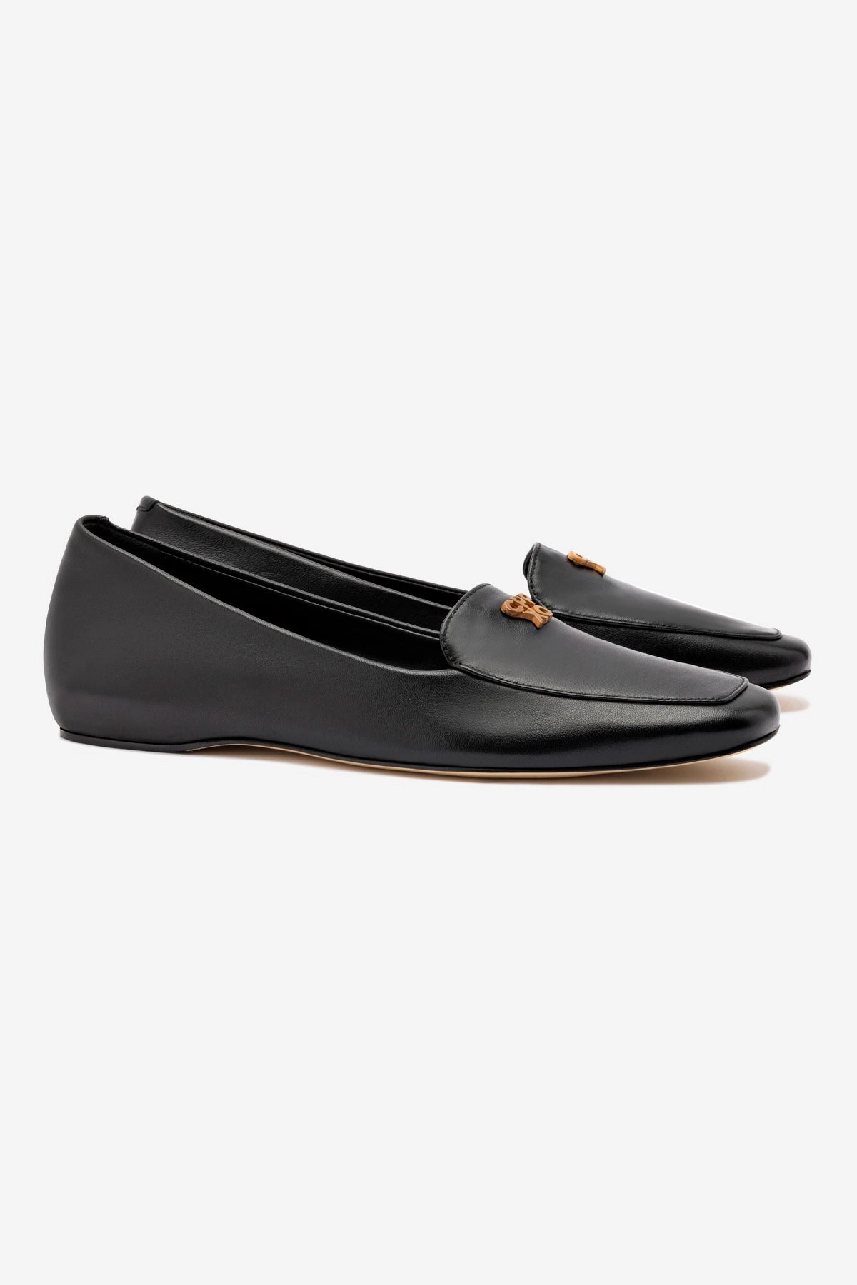 Step Firm Stretchable Larroud?? x CPPXO Loafer In Black Leather