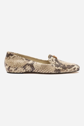 Larroud?? x CPPXO Loafer In Neutral Snake Leather Arch Care
