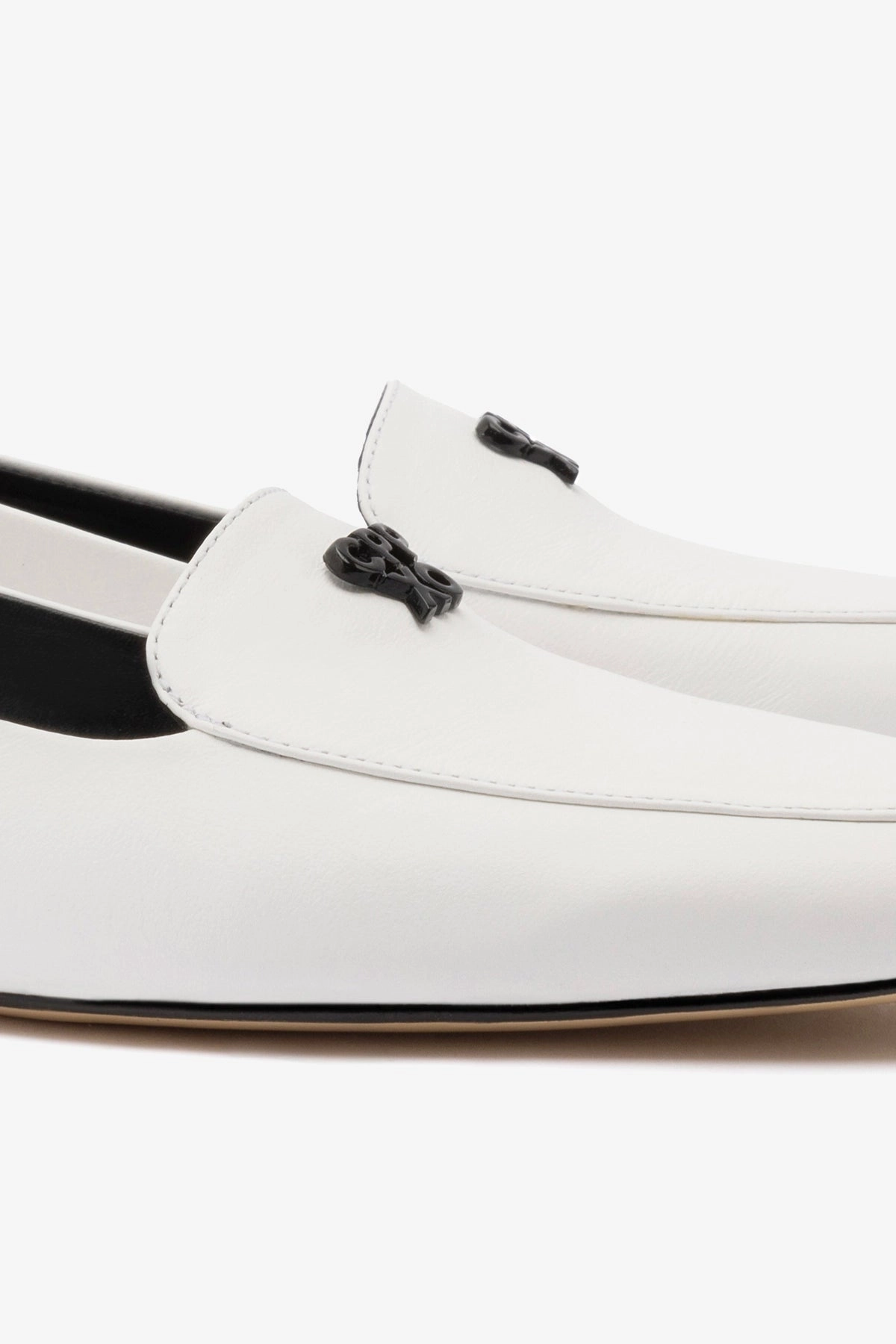 Larroud?? x CPPXO Loafer In White Leather Easy Walk