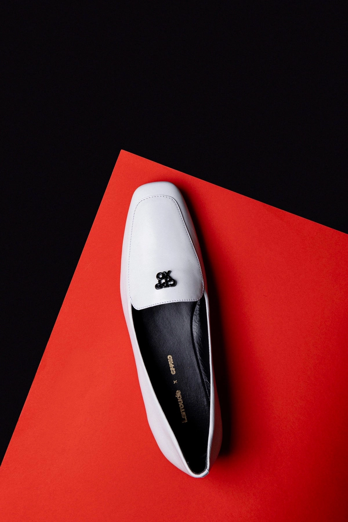 Smart Sprint Larroud?? x CPPXO Loafer In White Leather